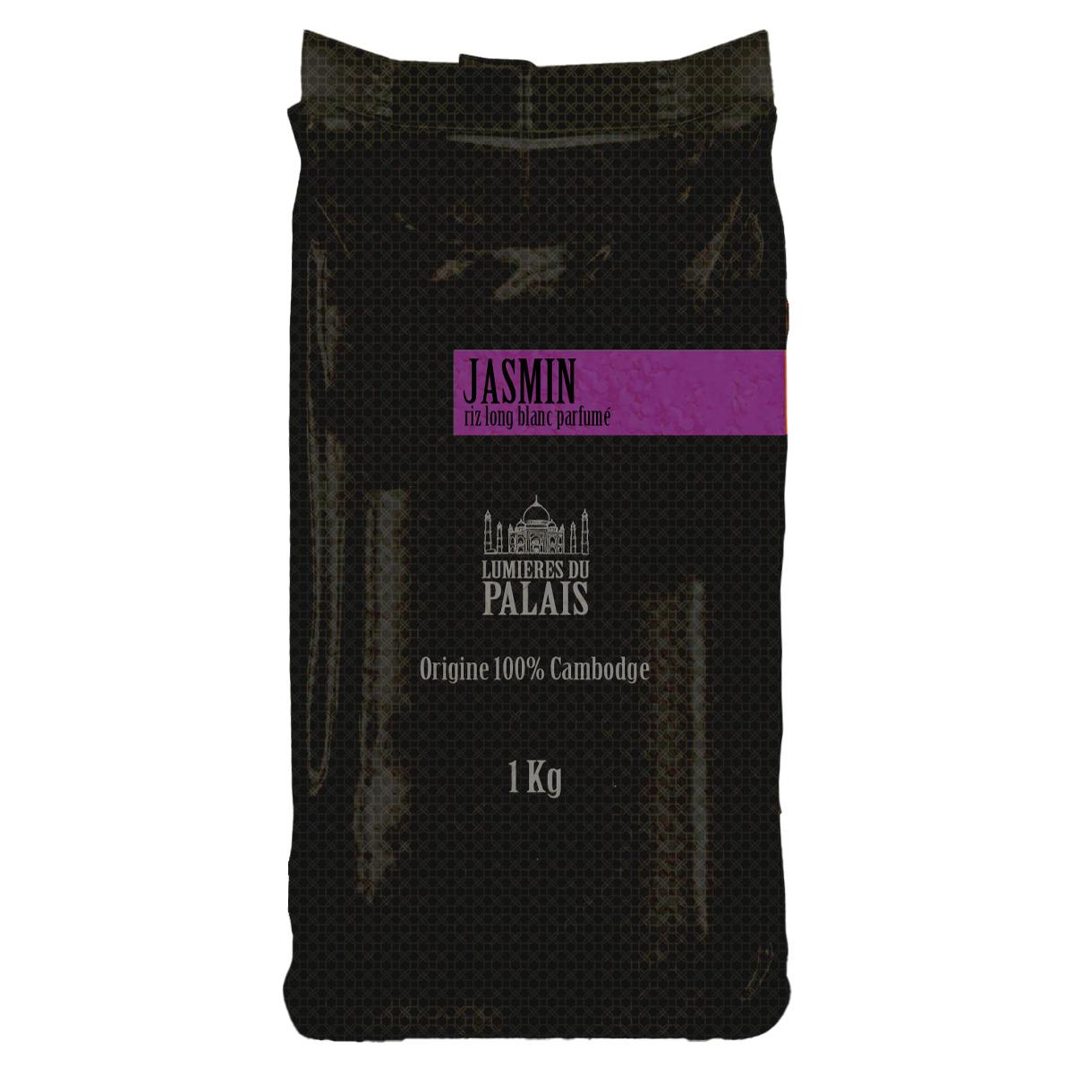 LUMIERES DU PALAIS Riz long blanc parfumé 100% Cambodge 1kg
