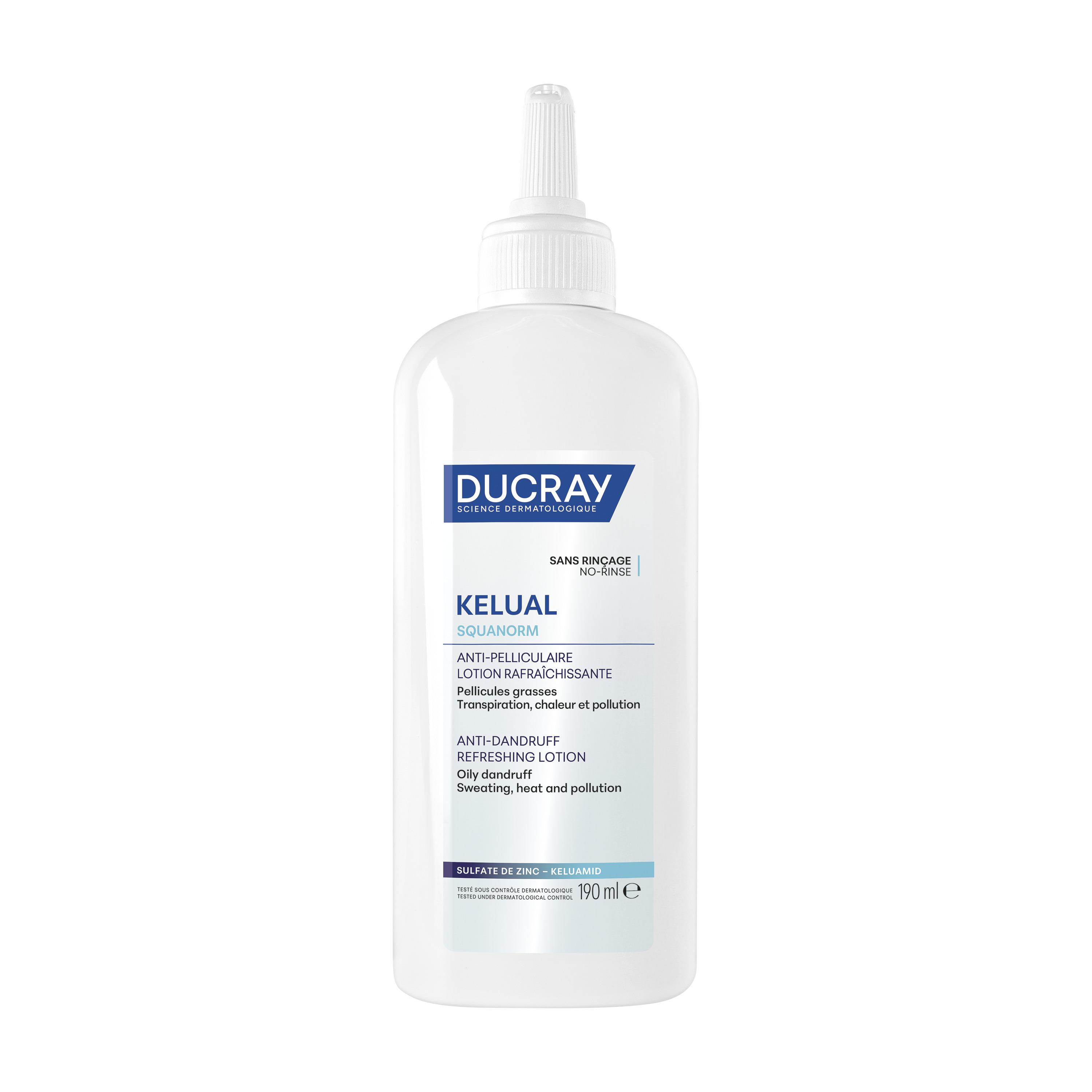 Voir la diapositive 2 : DUCRAY Kelual Squanorm lotion anti-pelliculaire rafraîchissante 200ml