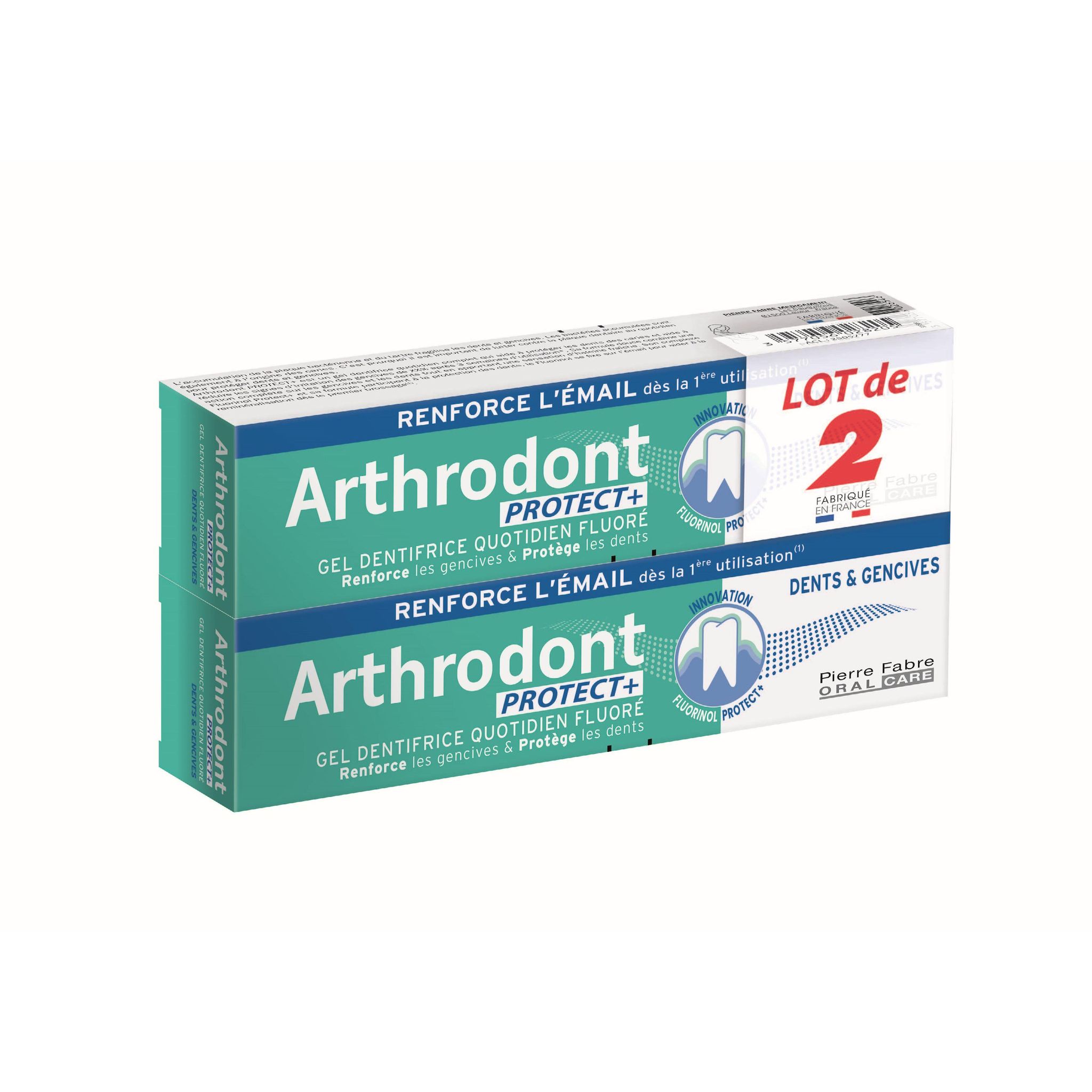 ARTHRODONT Dentifrice gencives sensibles 2x75ml