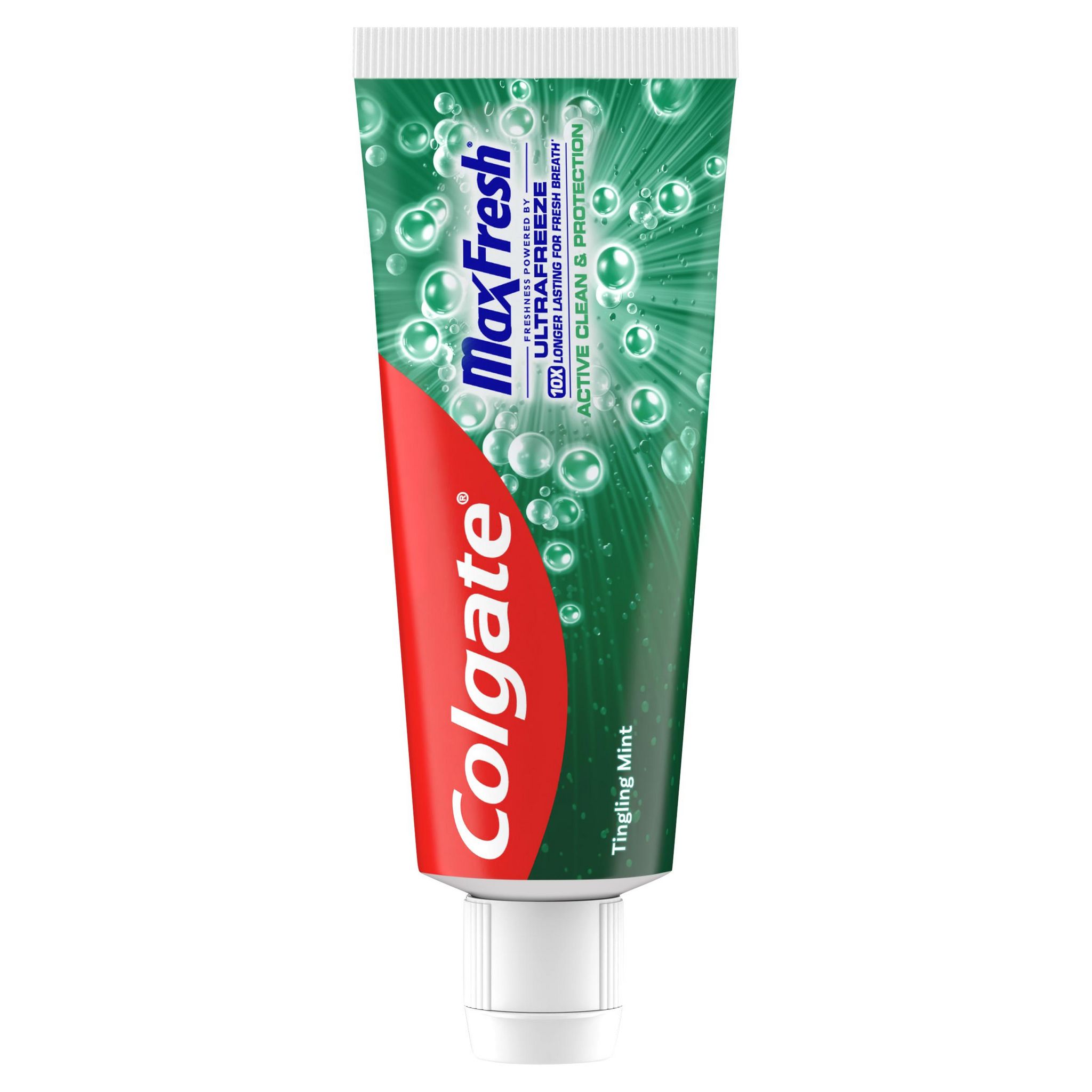Voir la diapositive 2 : COLGATE Max fresh Dentifrice nettoyage actif protection 75ml