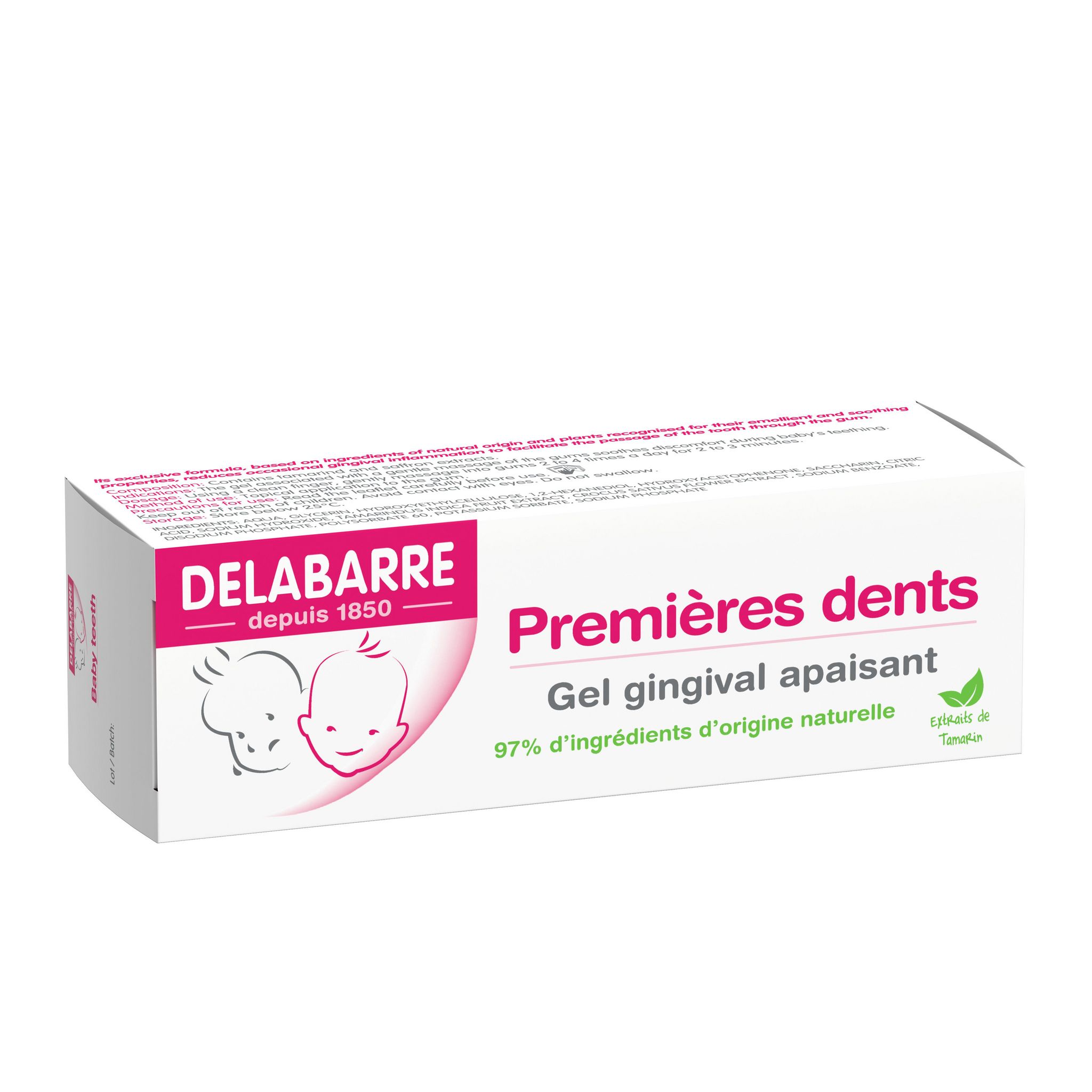 DELABARRE Gel gingival apaisant 20g
