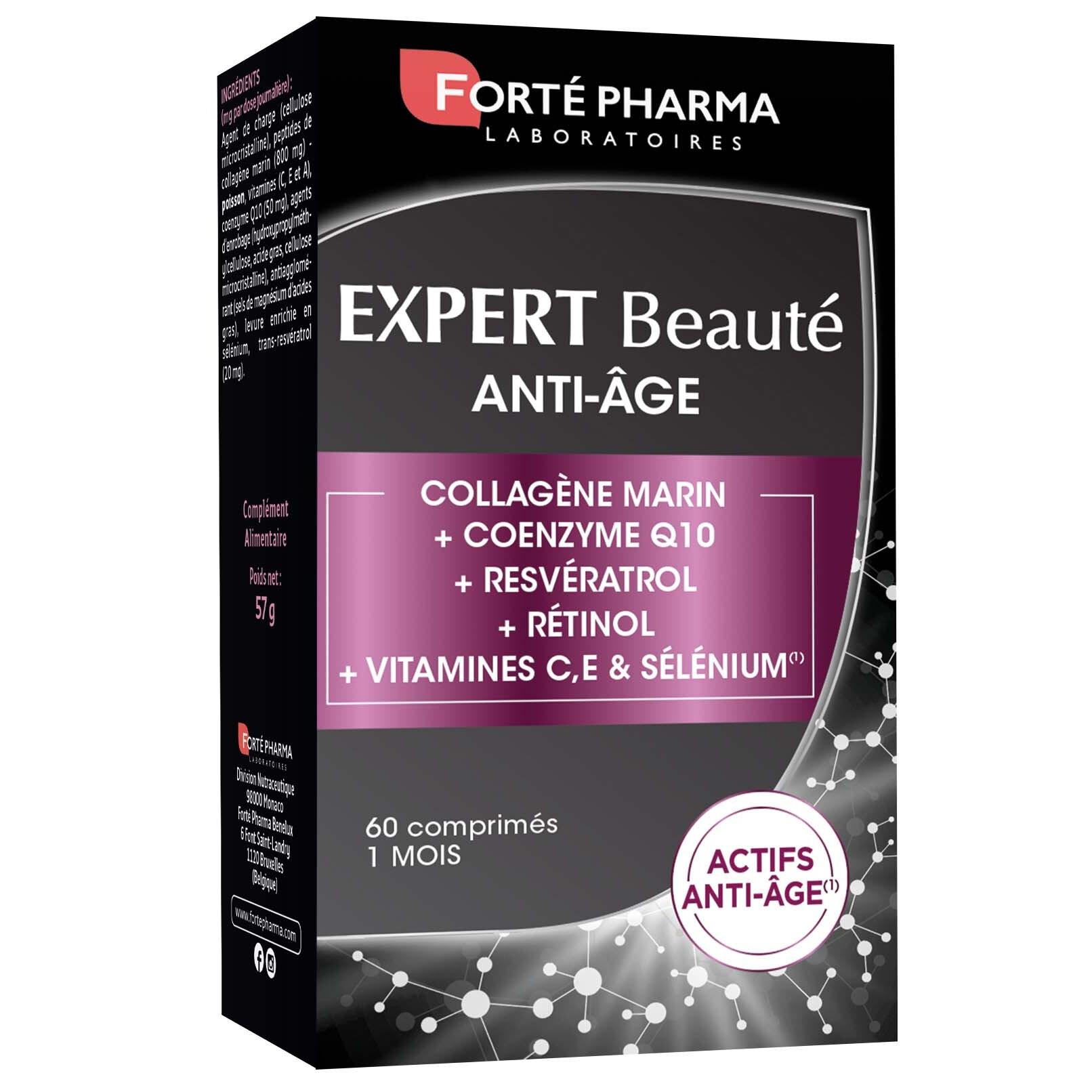FORTE PHARMA Complément alimentaire anti âge 60 pièces