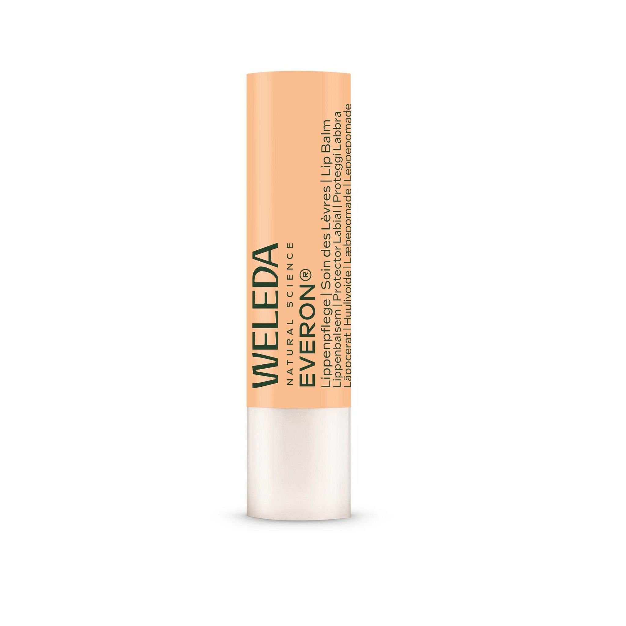 WELEDA Soin des lèvres à la cire d'abeille beurre de karité et extrait de rose 4.8g