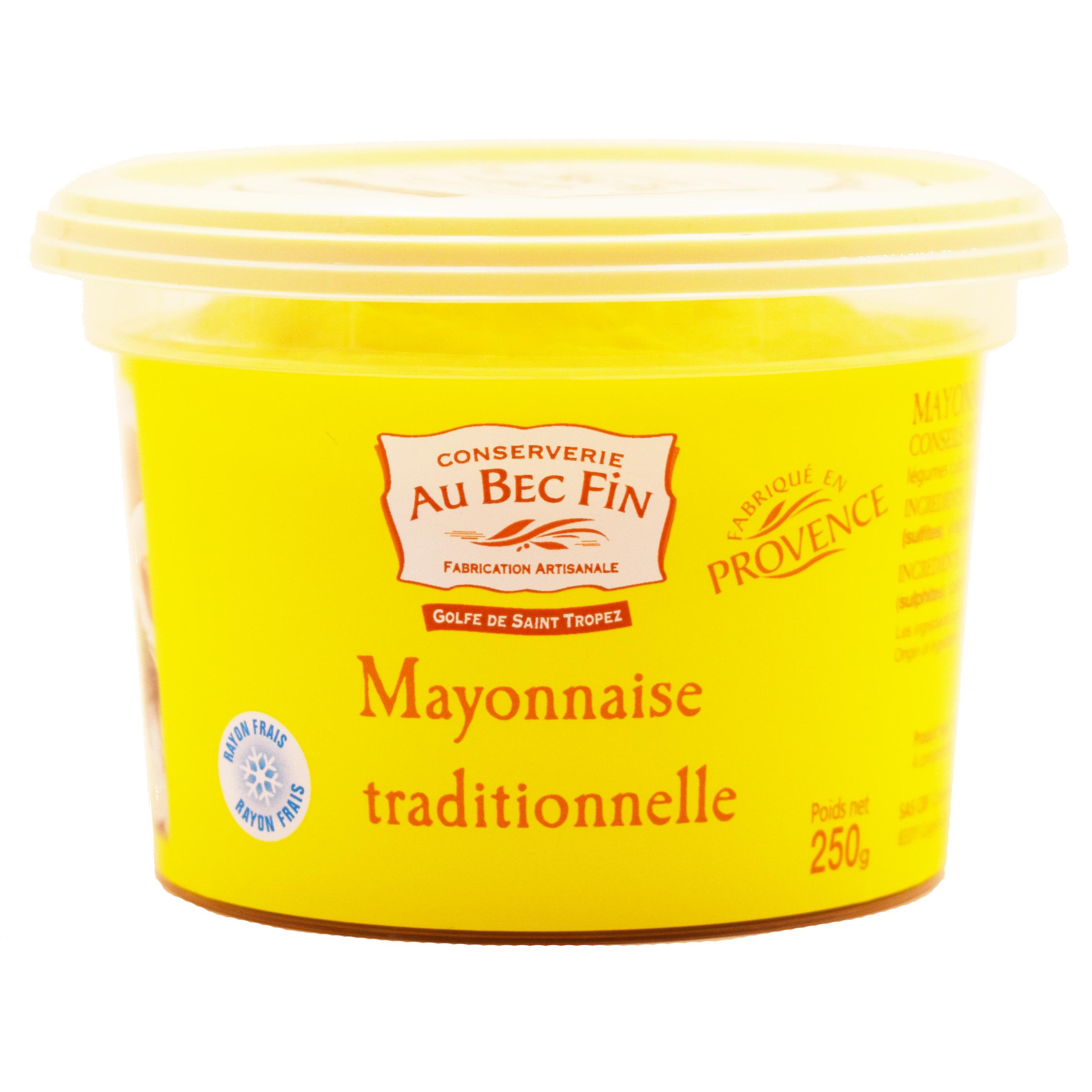CONSERVERIE AU BEC FIN Mayonnaise traditionnelle 250g