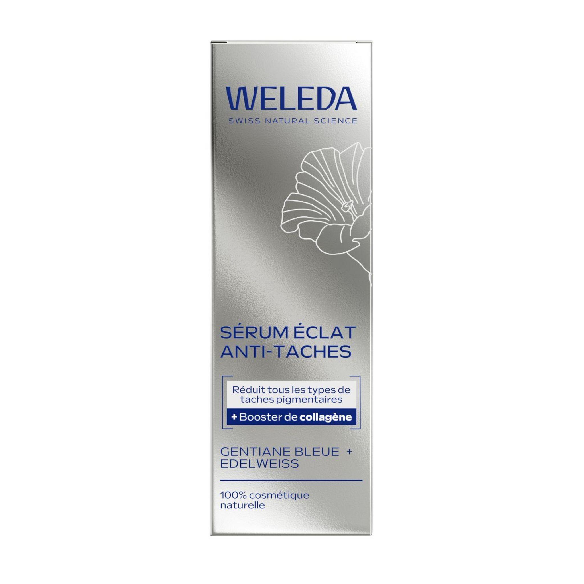 WELEDA Sérum éclat anti-tâches gentiane bleue edelweiss 30ml