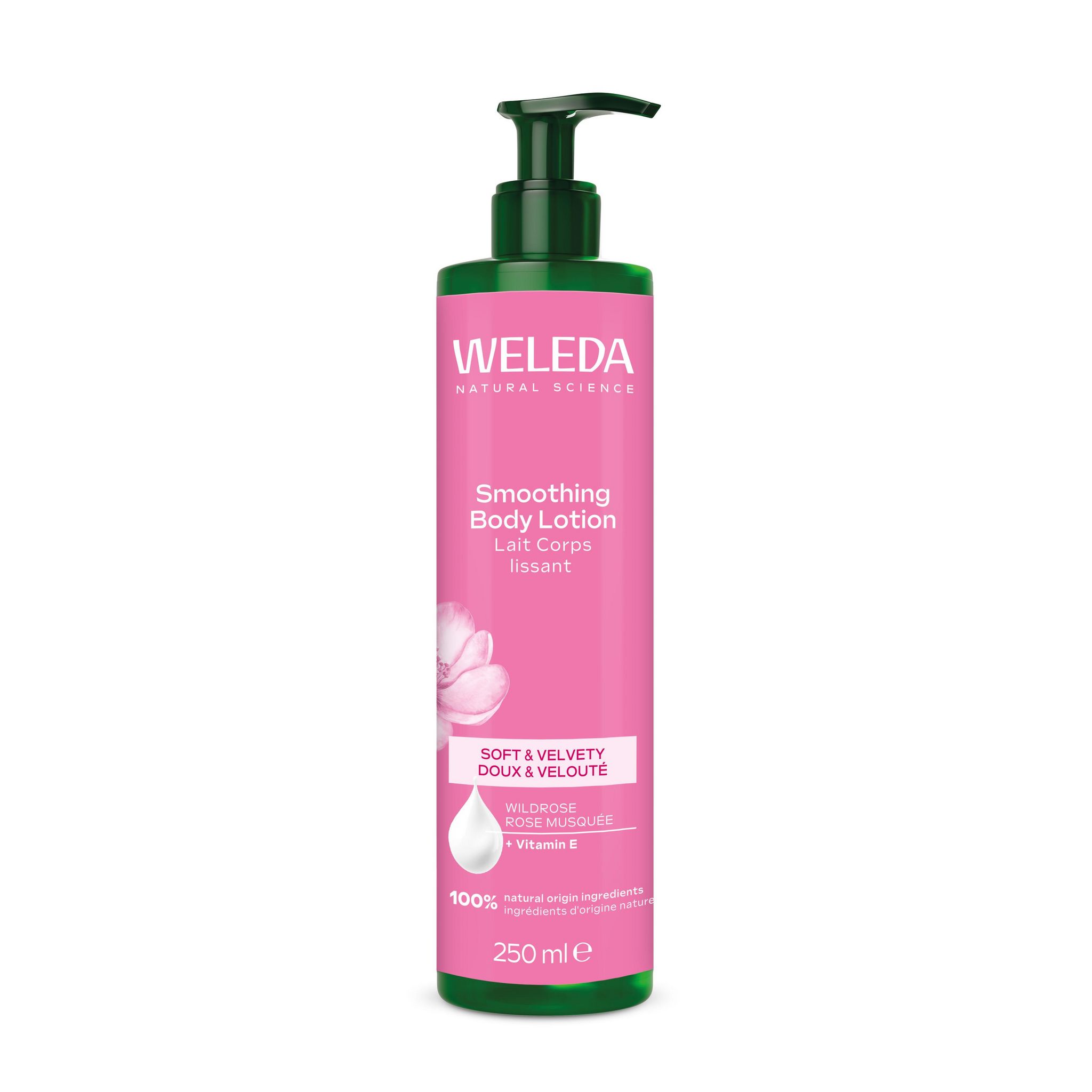 WELEDA Lait corps lissant à la rose musquée 250ml
