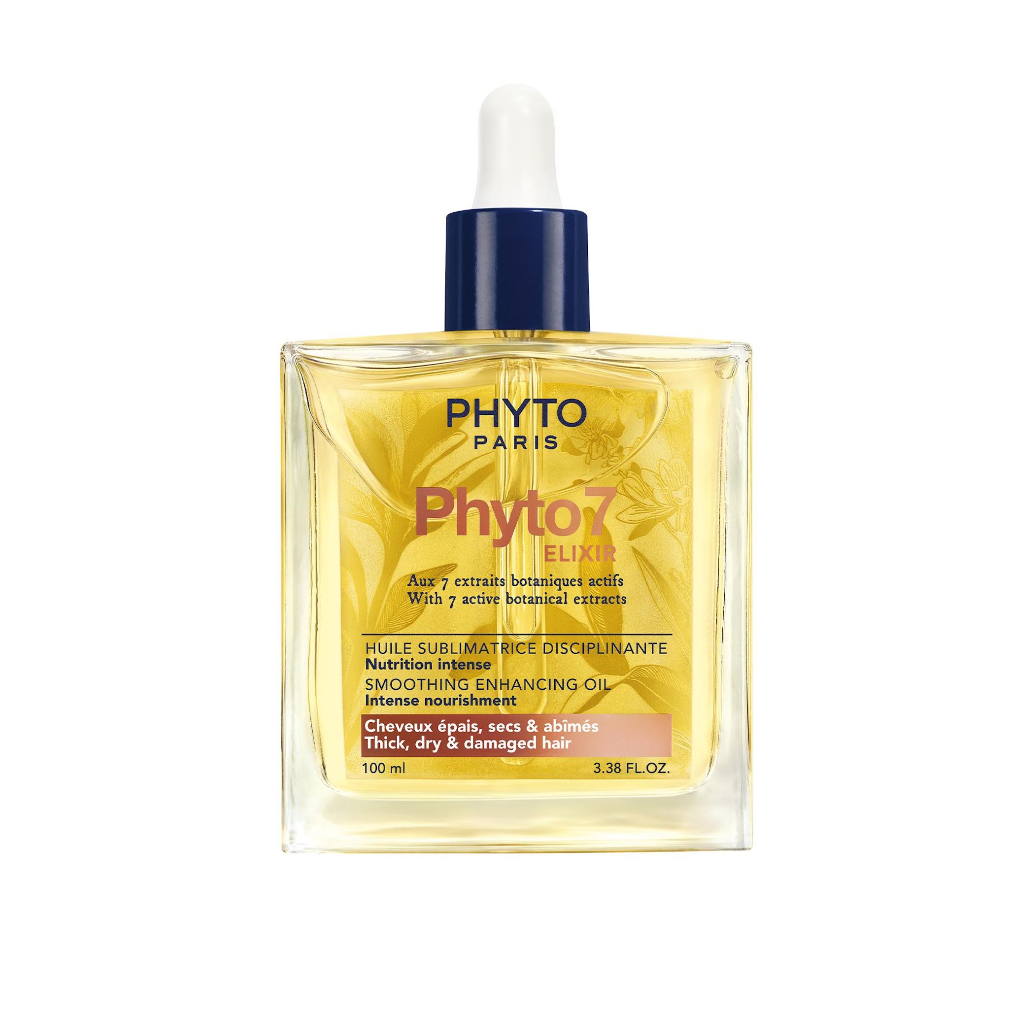 PHYTO Huile sublimatrice disciplinante cheveux épais secs abîmés 100ml