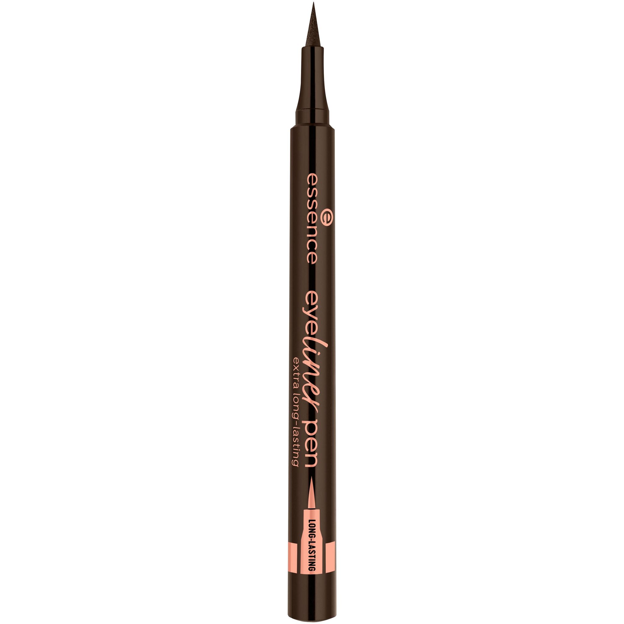 Voir la diapositive 2 : ESSENCE Eyeliner Pen Extra long lasting 020 brown 1ml