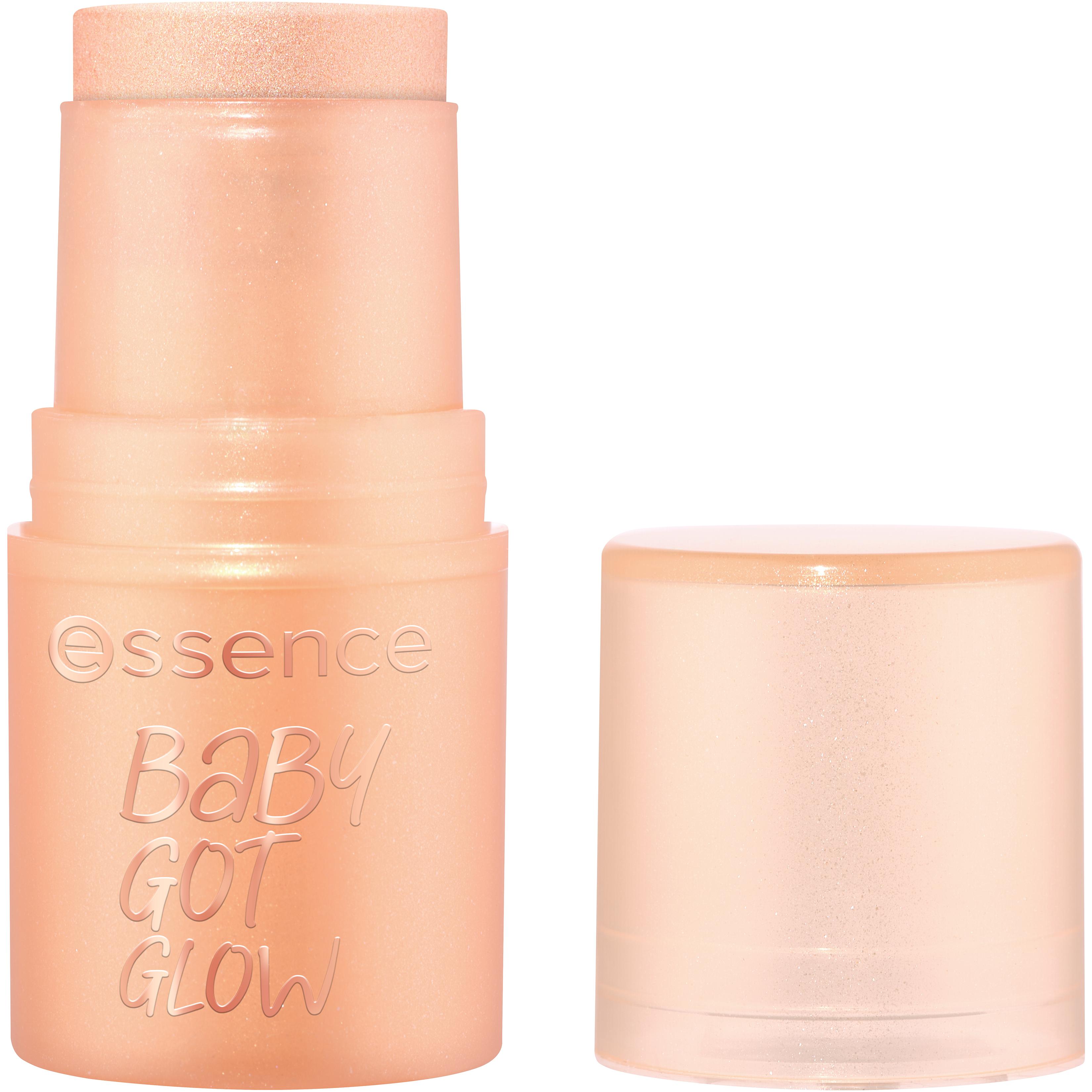 Voir la diapositive 2 : ESSENCE Baby Got Glow Stick 10 golden aura 5.5g