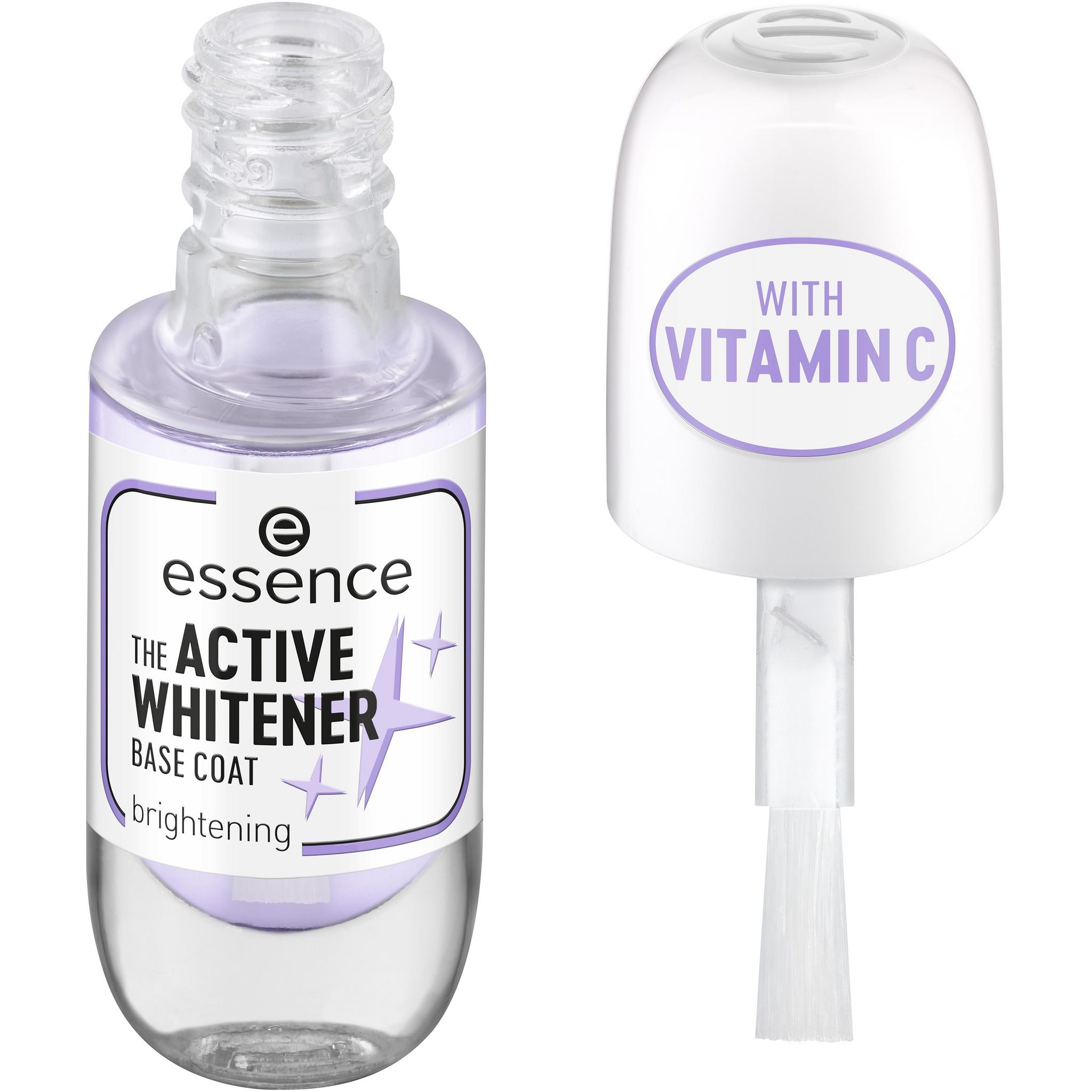 Voir la diapositive 2 : ESSENCE Vernis à ongles the active whitener base coat 8ml