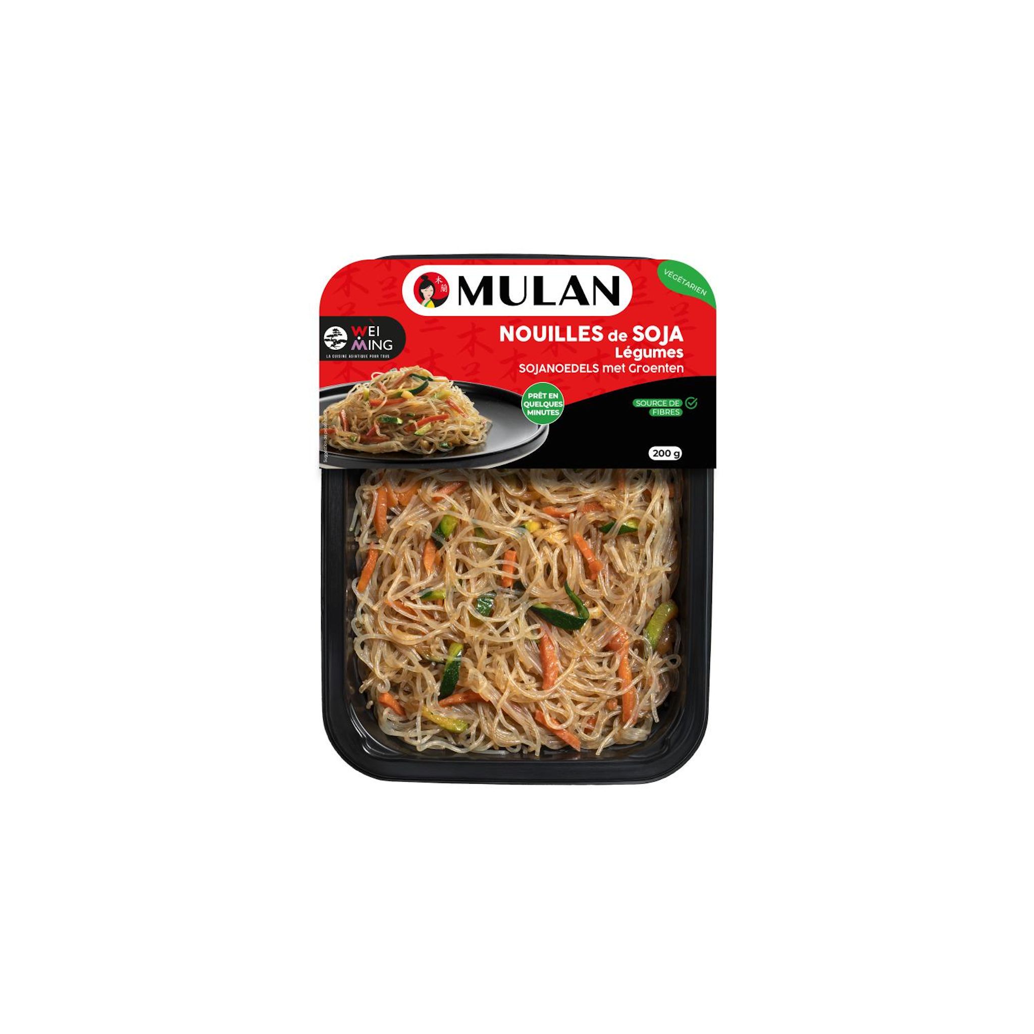 WEI MING Nouilles de soja aux légumes 200g