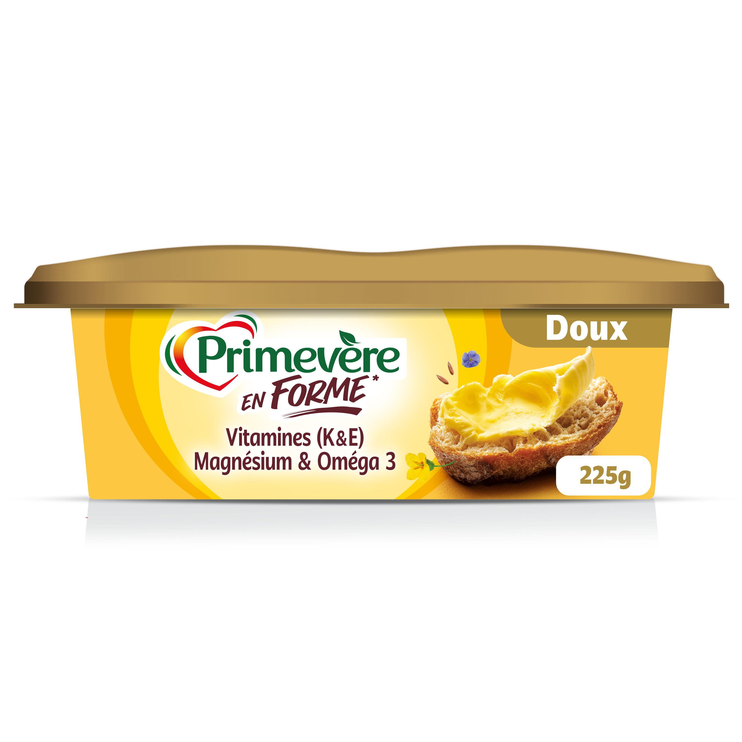 PRIMEVERE En Forme Matière grasse à tartiner et à cuire doux 53%mg 225g