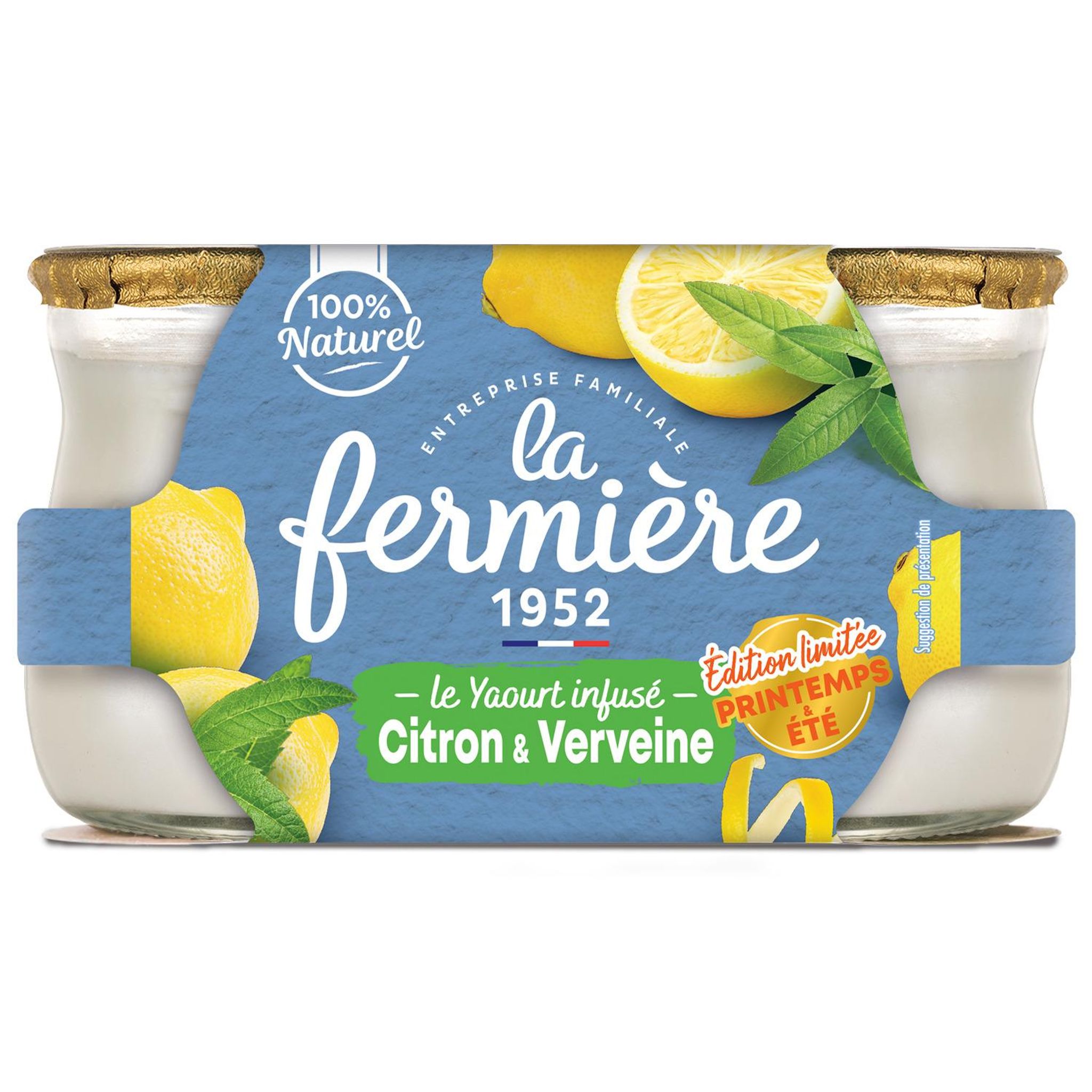 LA FERMIERE Le yaourt édition limitée 2x140g