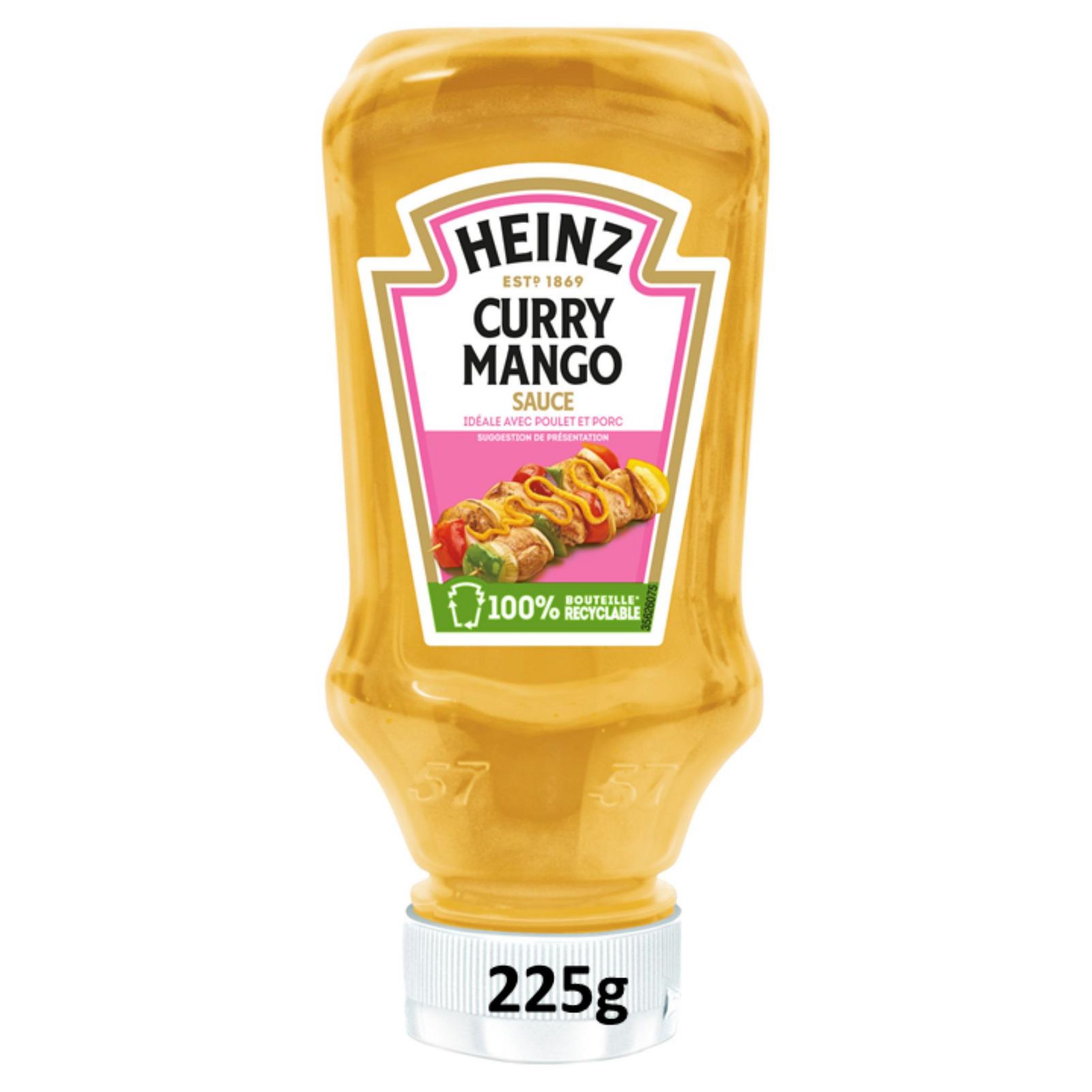 HEINZ Curry mango sauce flacon 225g