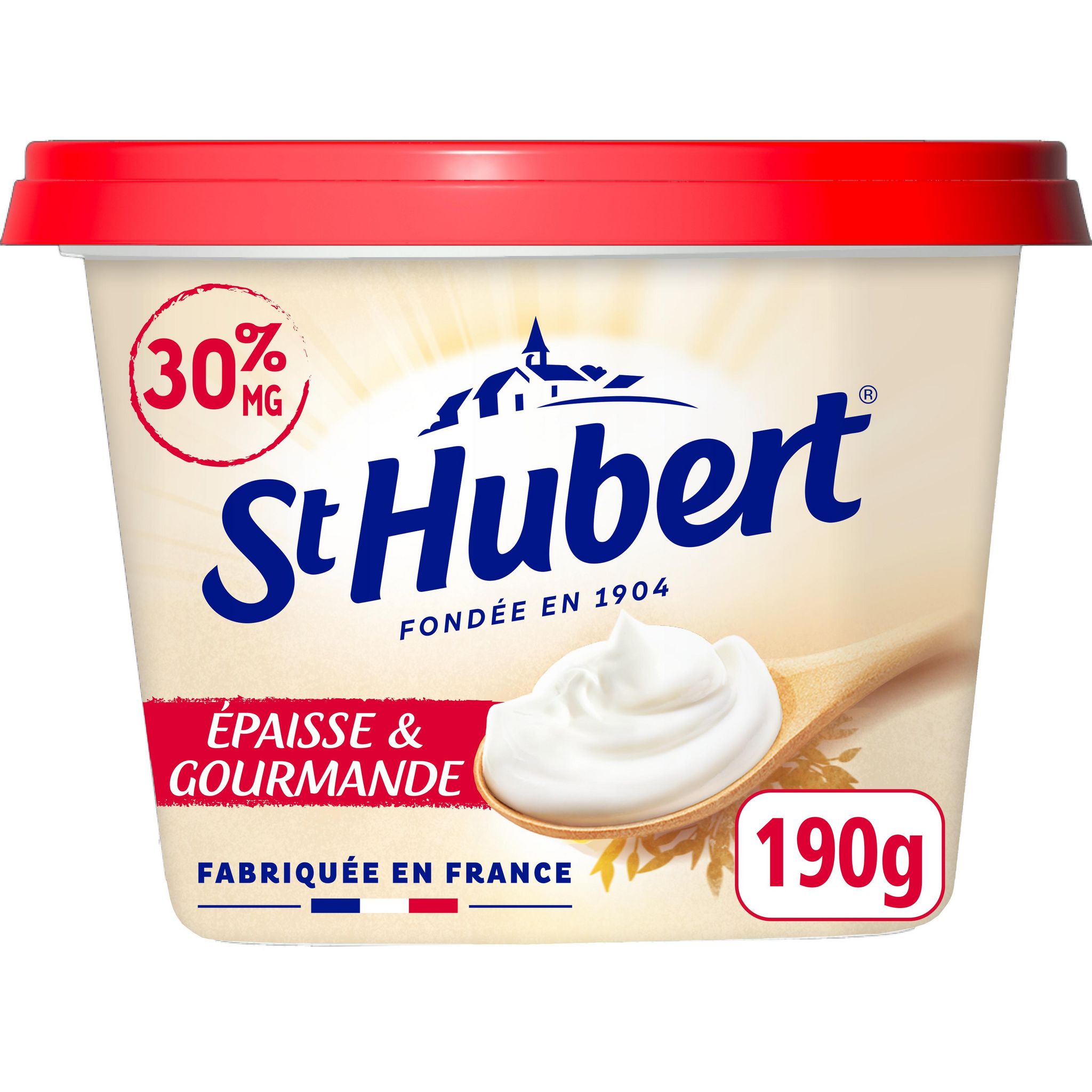 ST HUBERT Crème épaisse et gourmande 30% MG 190g