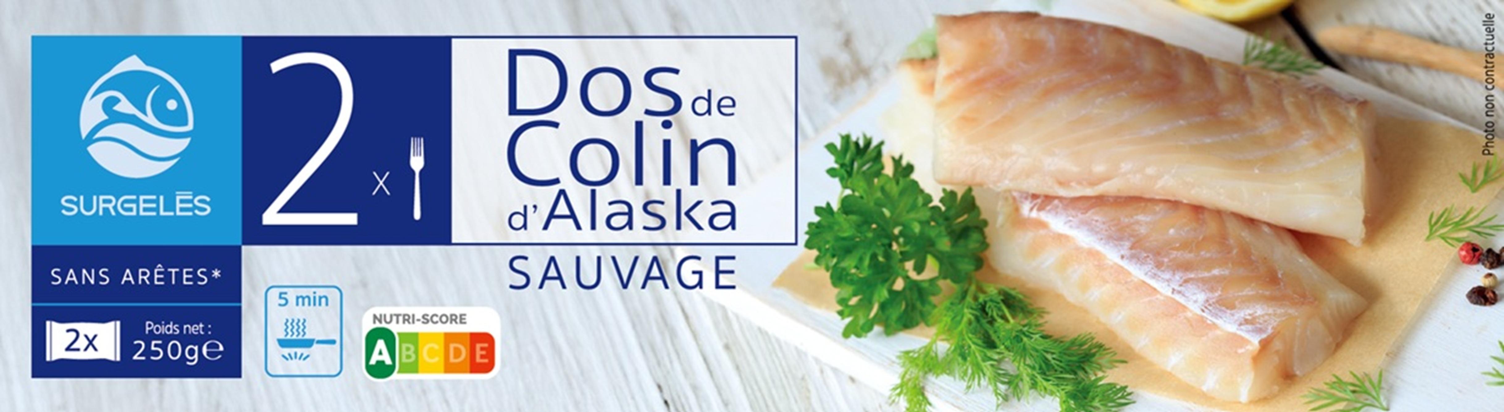 Dos de colin d Alaska 250g