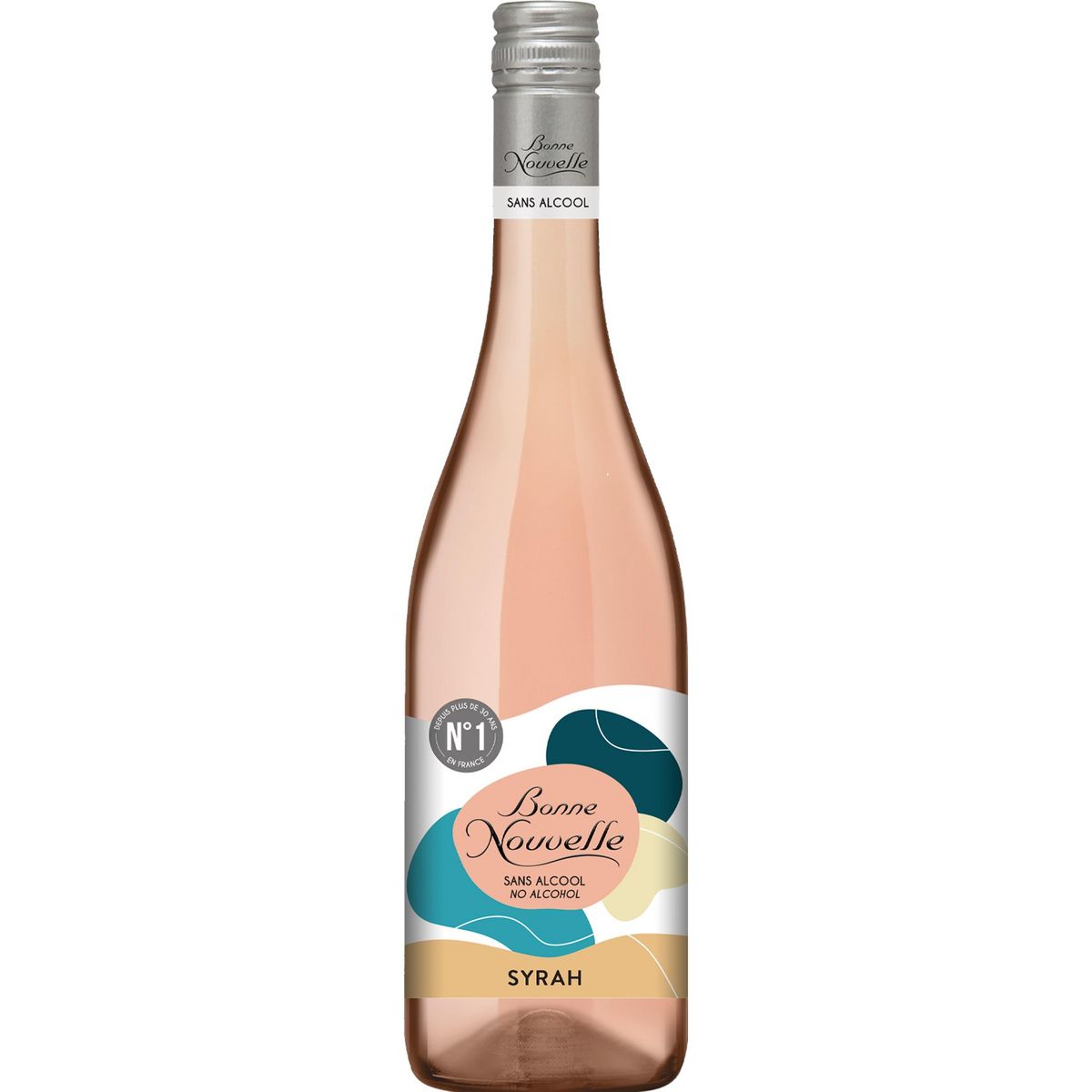 BONNE NOUVELLE Boisson fermentée désalcoolisée à base de raisin 75cl