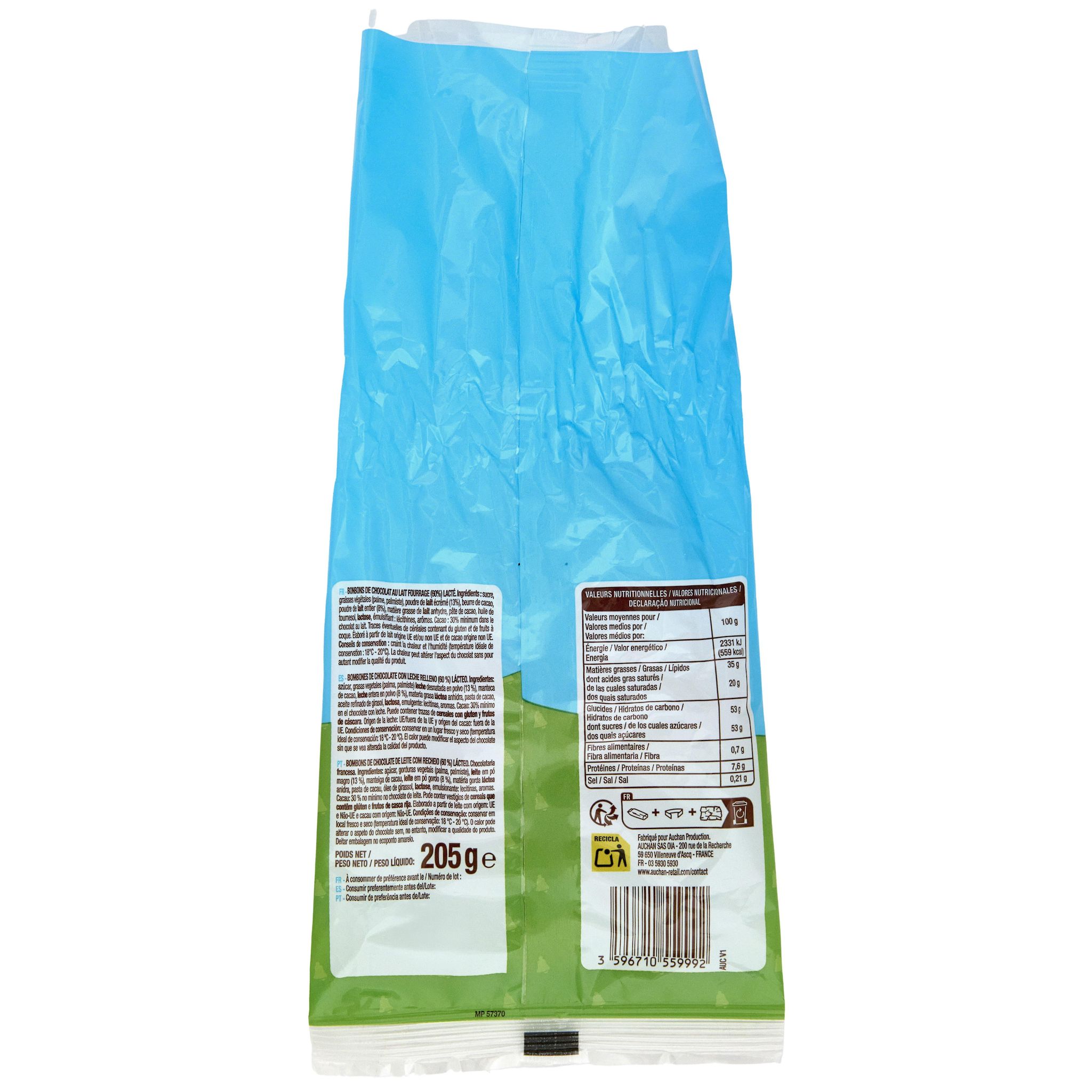 Voir la diapositive 2 : VENDOME Les petites figurines de chocolat au lait 205g