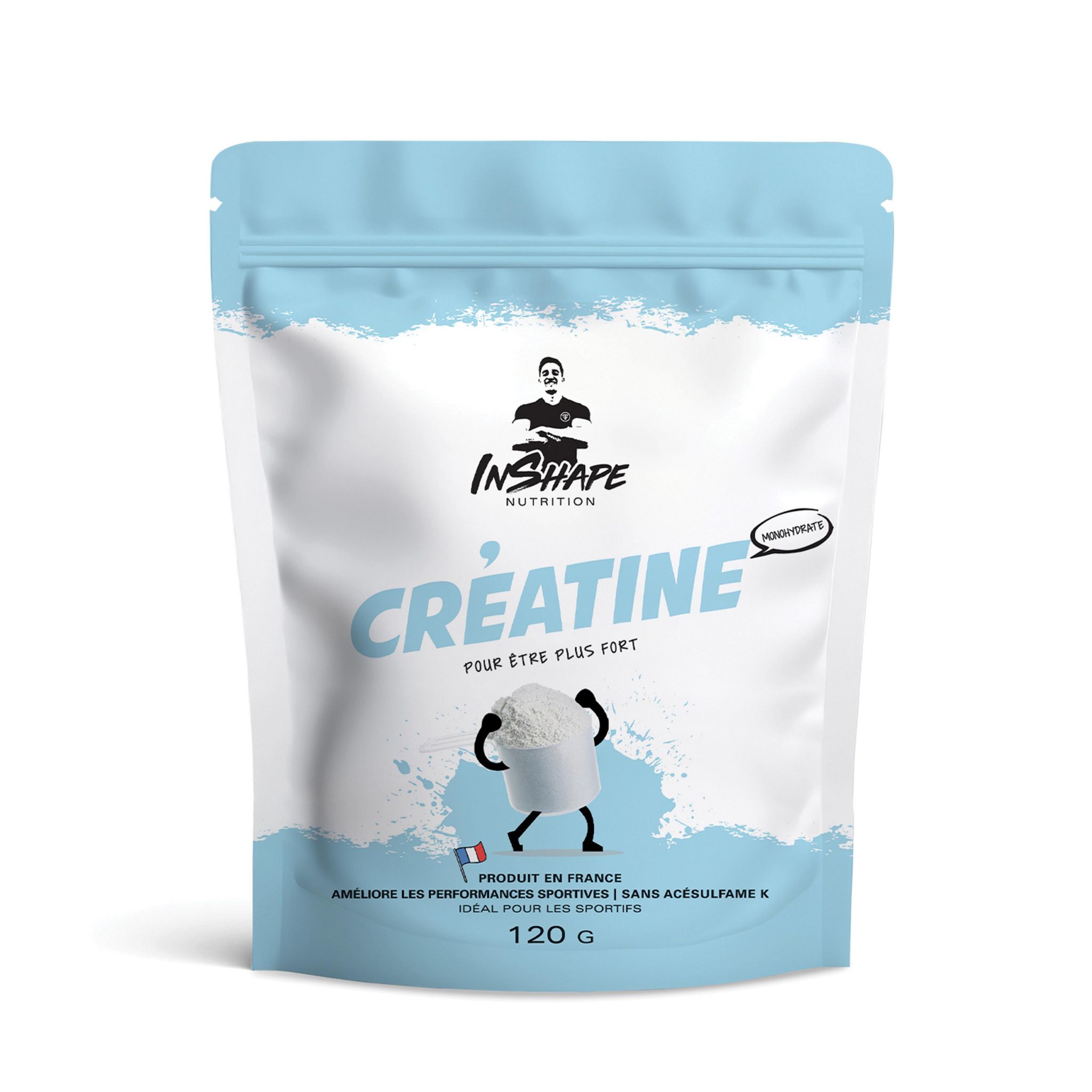 INSHAPE NUTRITION Créatine en sachet 120g