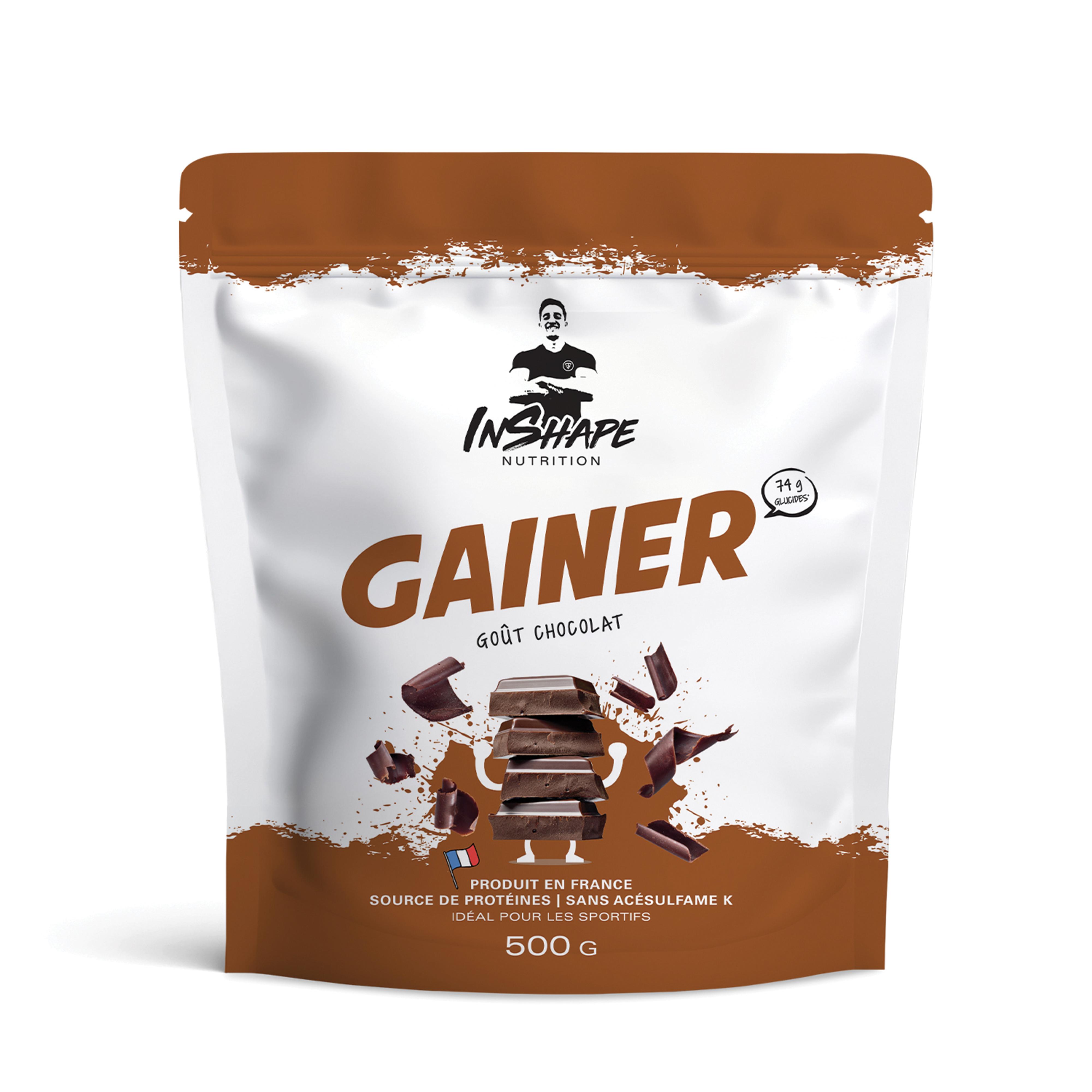 INSHAPE NUTRITION Gainer goût chocolat en sachet 500g