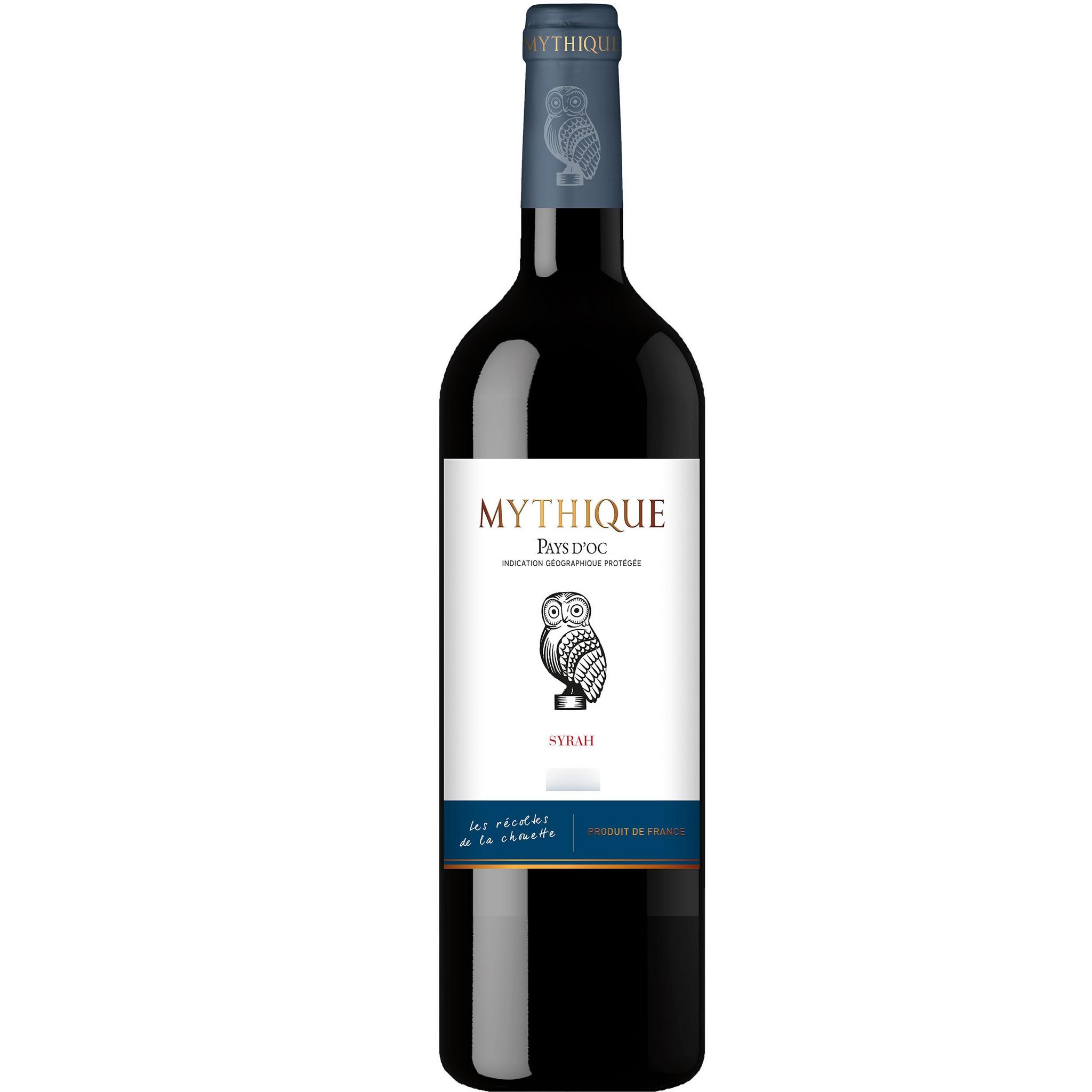 IGP Pays d'Oc Mythique Syrah rouge 75cl