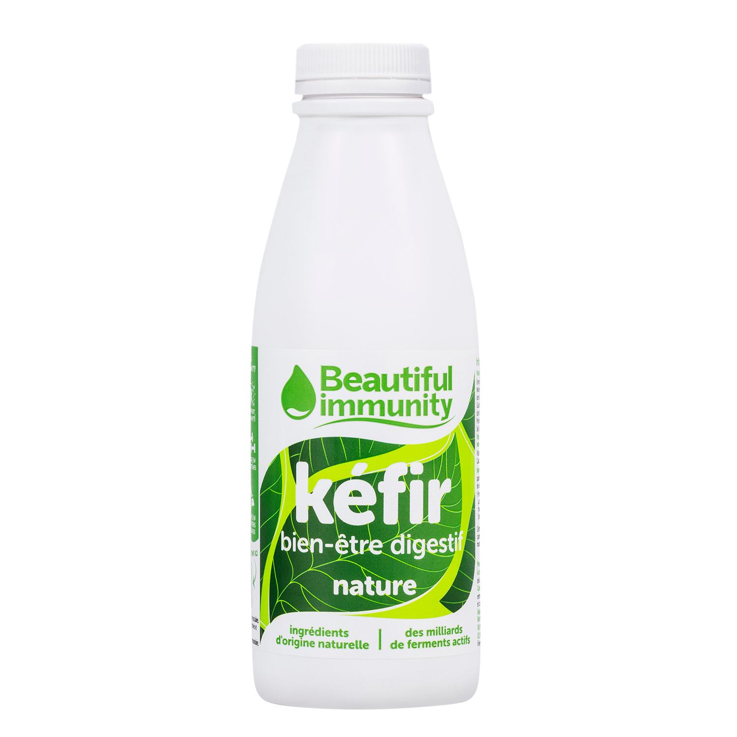 BEAUTIFUL IMMUNITY Kéfir nature bien-être digestif 50cl