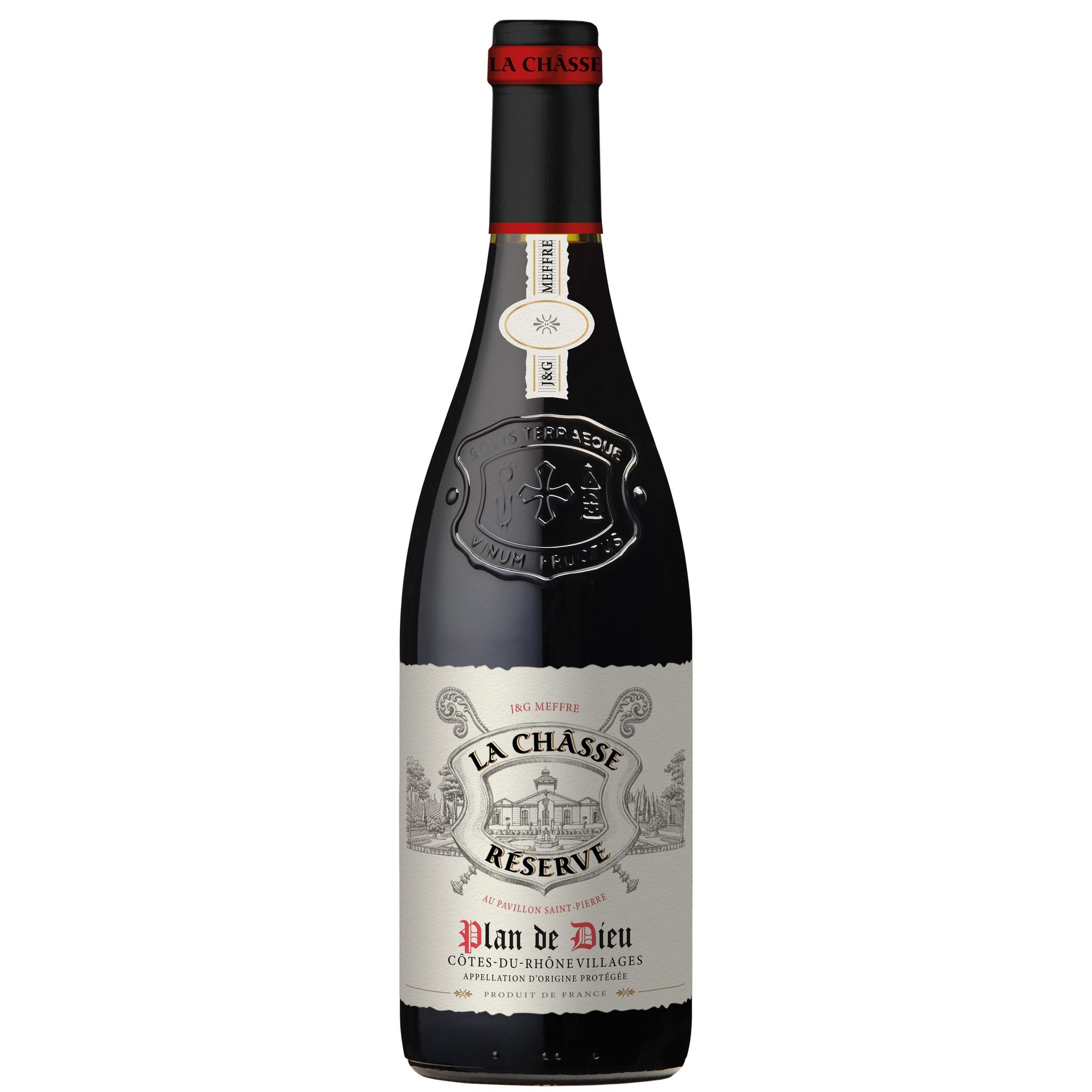 AOP Côtes du Rhône Villages Plan de Dieu La chasse réserve rouge 75cl