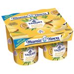 MAMIE NOVA Yaourt brassé à l'ananas passion 4x150g