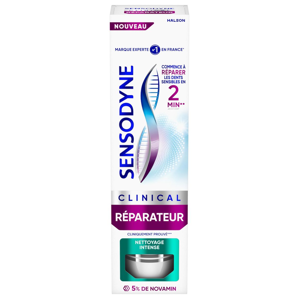 SENSODYNE Dentifrice réparateur nettoyage intense 75ml