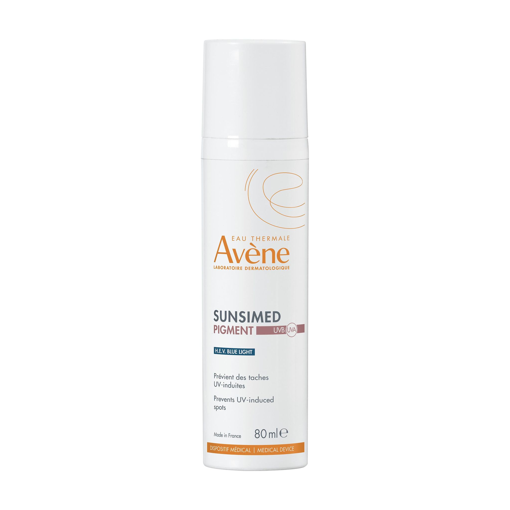 Voir la diapositive 2 : AVÈNE Sunsimed Fluide solaire très haute protection 80ml