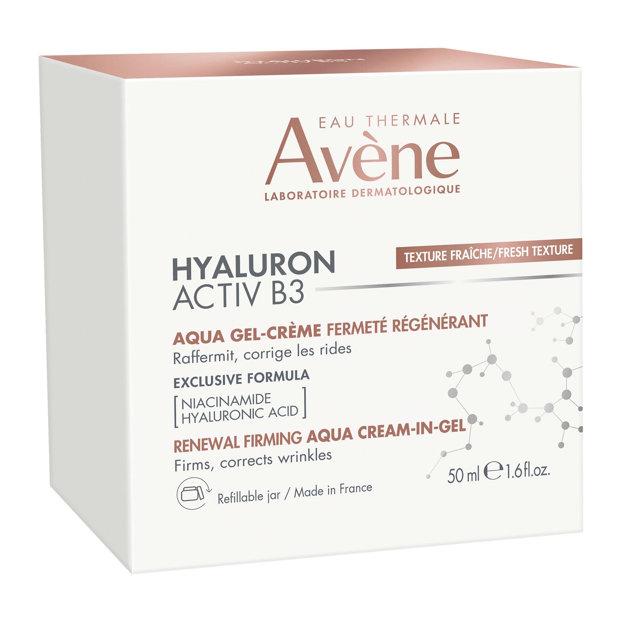 AVÈNE Hyaluron activ b3 Aqua gel crème fermeté régénérant 50ml