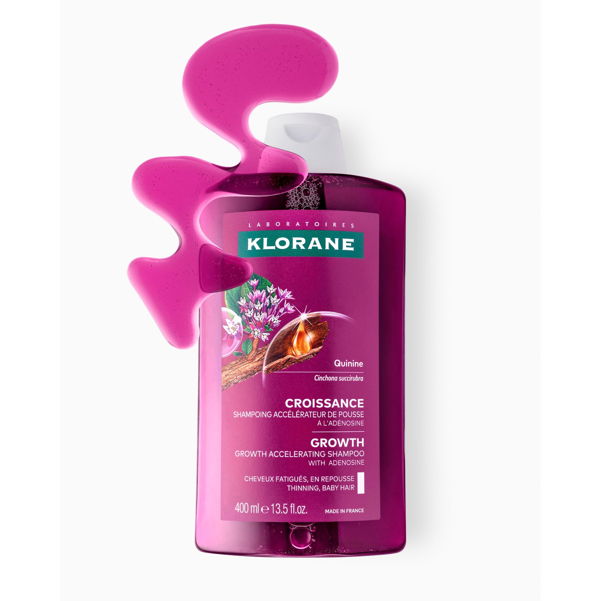 KLORANE Shampooing croissance 400ml