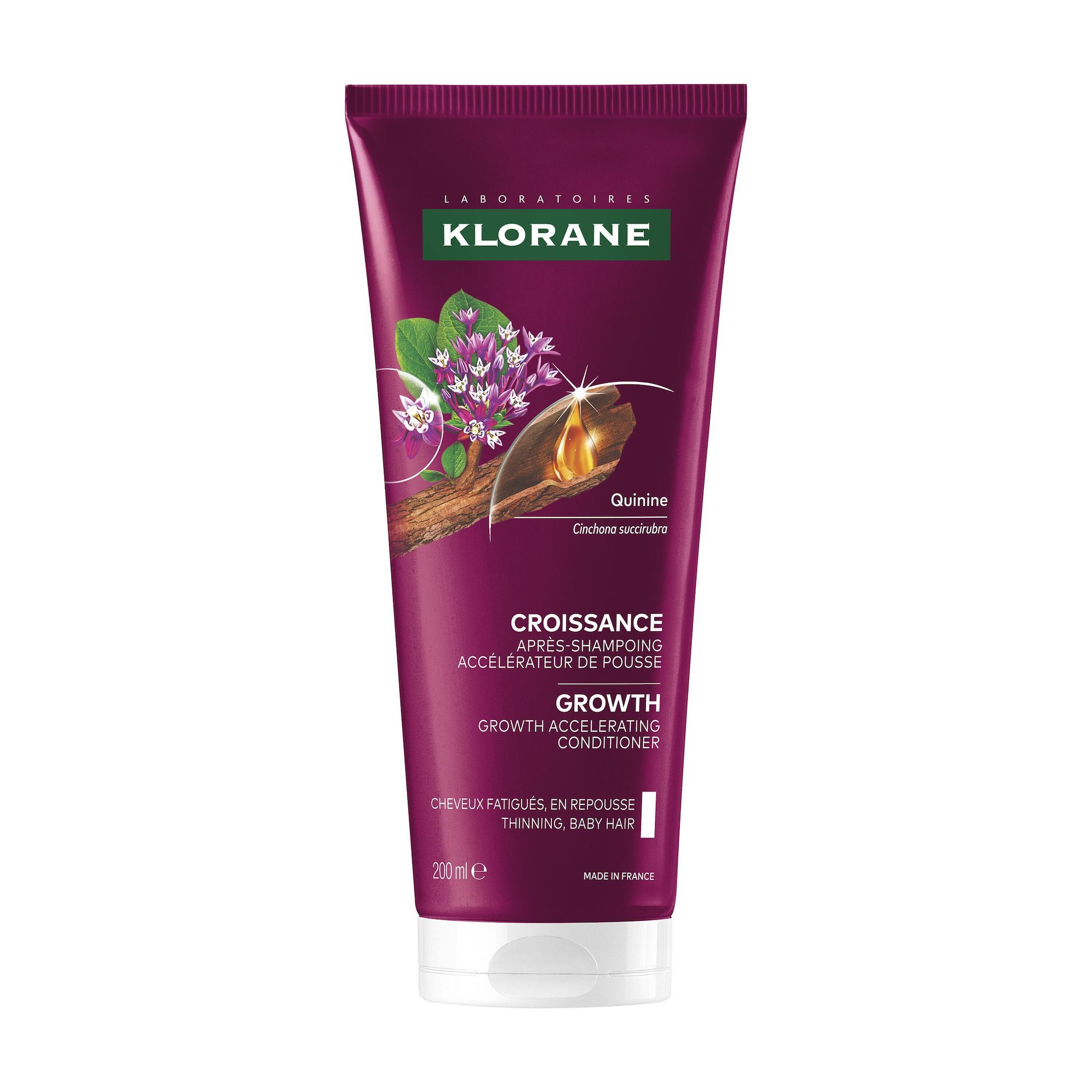 KLORANE Après-shampooing accélérateur de pousse 200ml