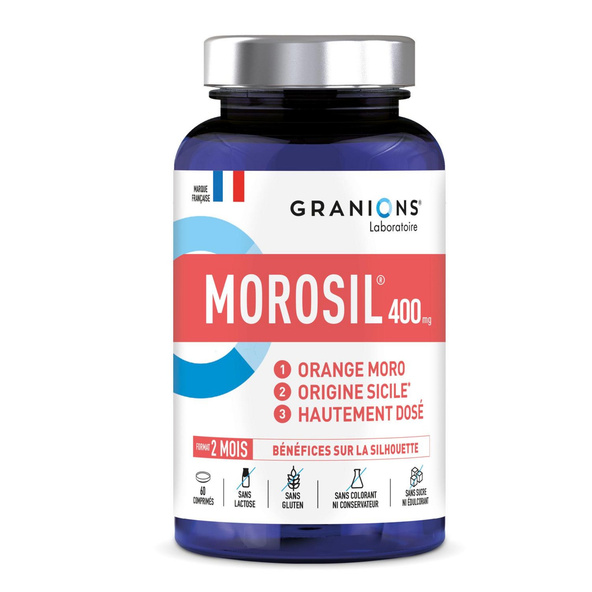 GRANIONS Complément alimentaire au morosil 400mg 60 comprimés