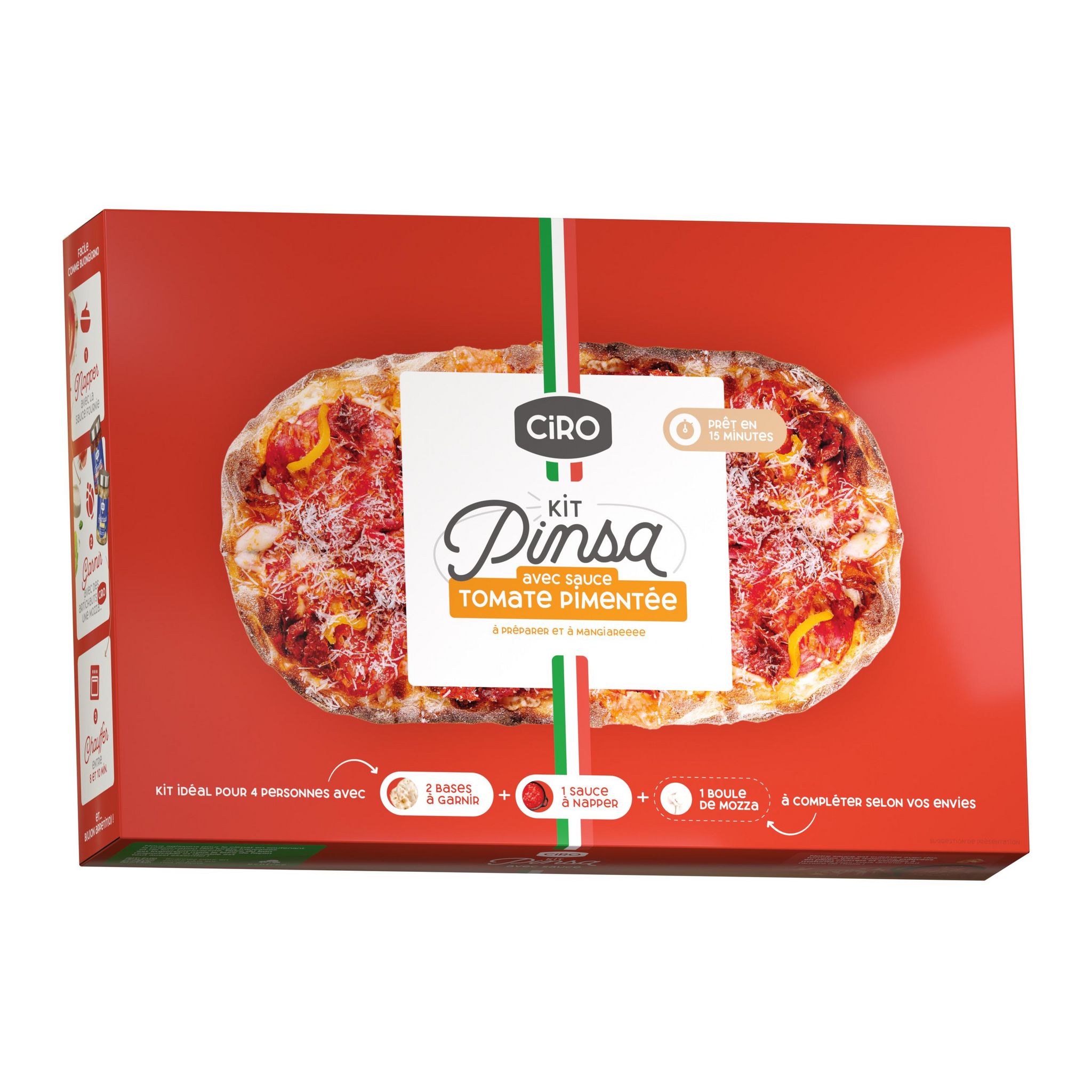 CIRO Pinsa sauce tomate et piment 400g