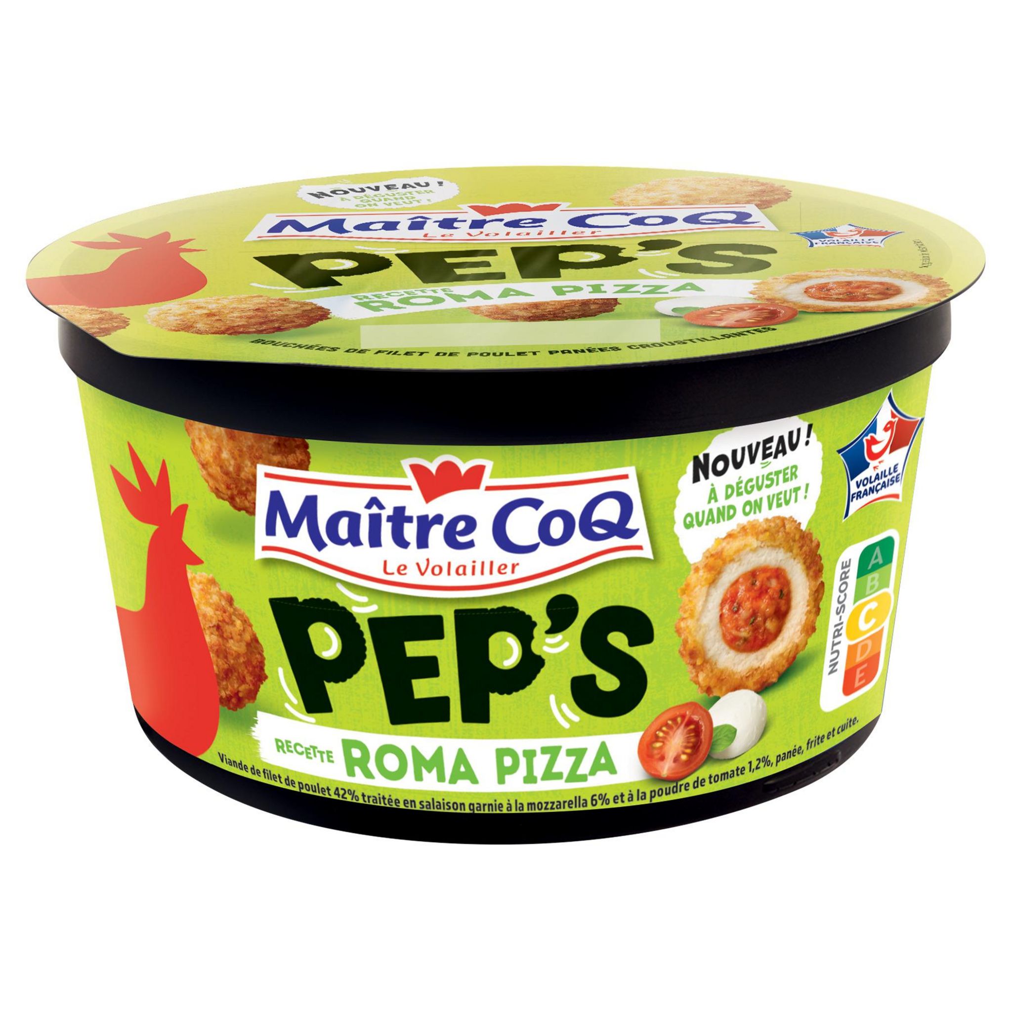 MAITRE COQ Pep's recette Roma pizza 380g