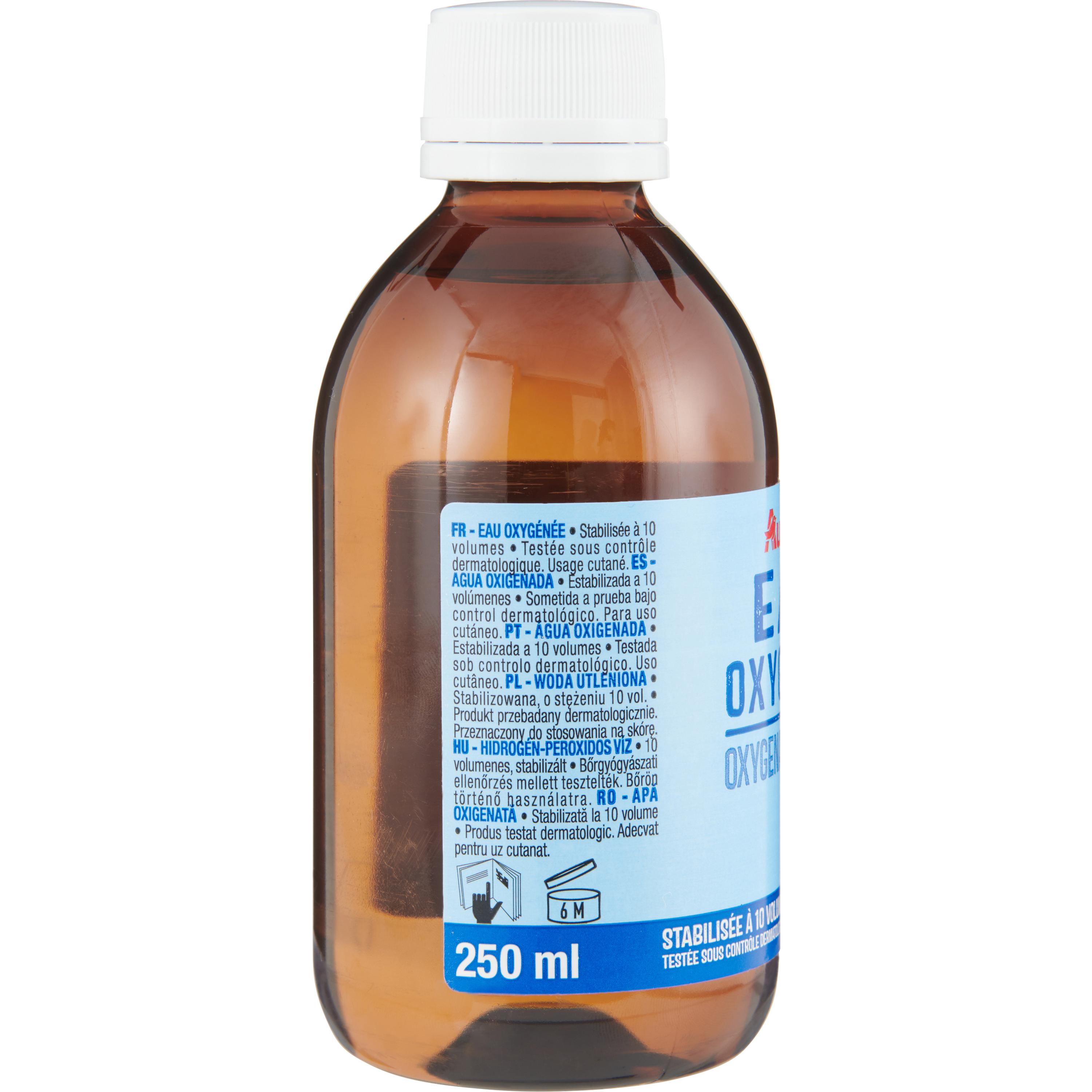 Voir la diapositive 3 : AUCHAN Eau oxygénée 250ml
