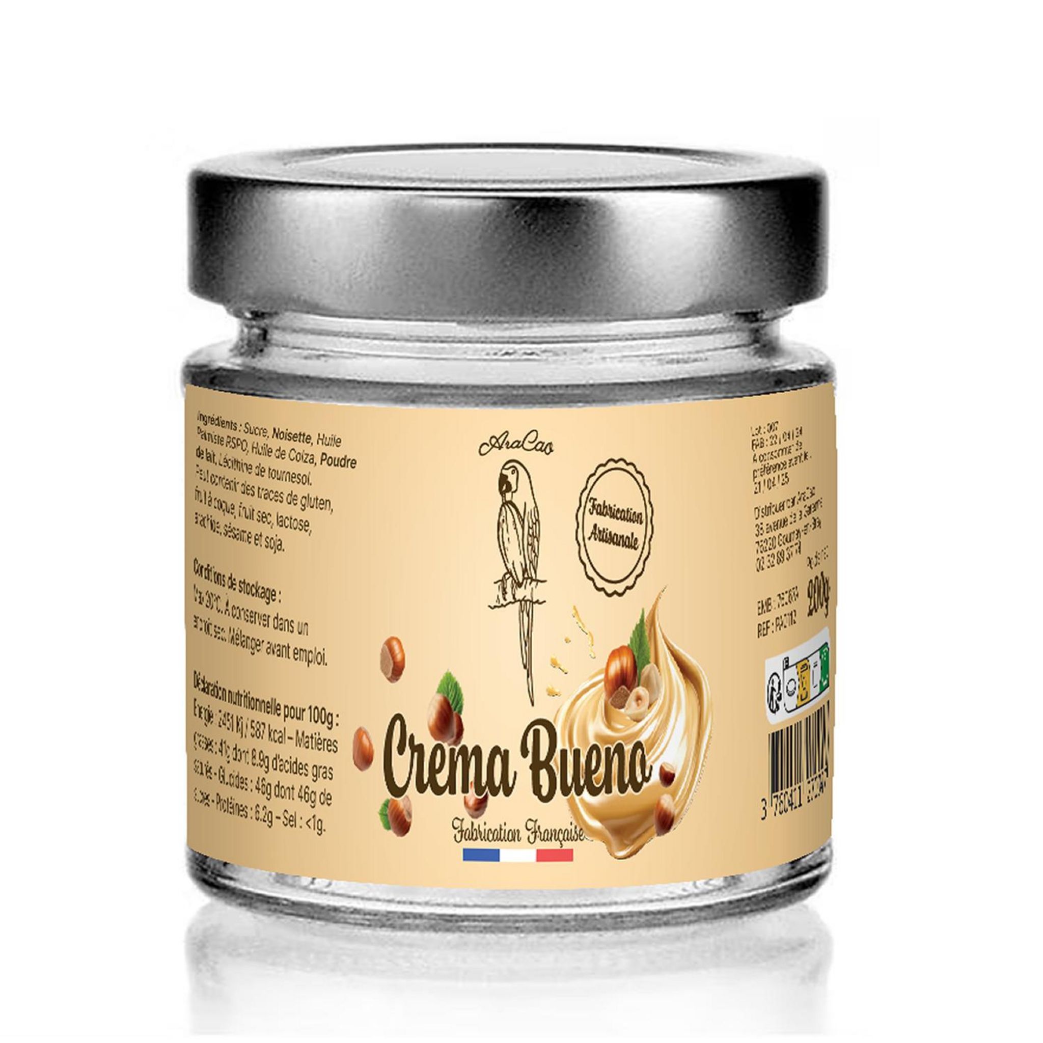 ARACAO Pâte à tartiner crema bueno 500g
