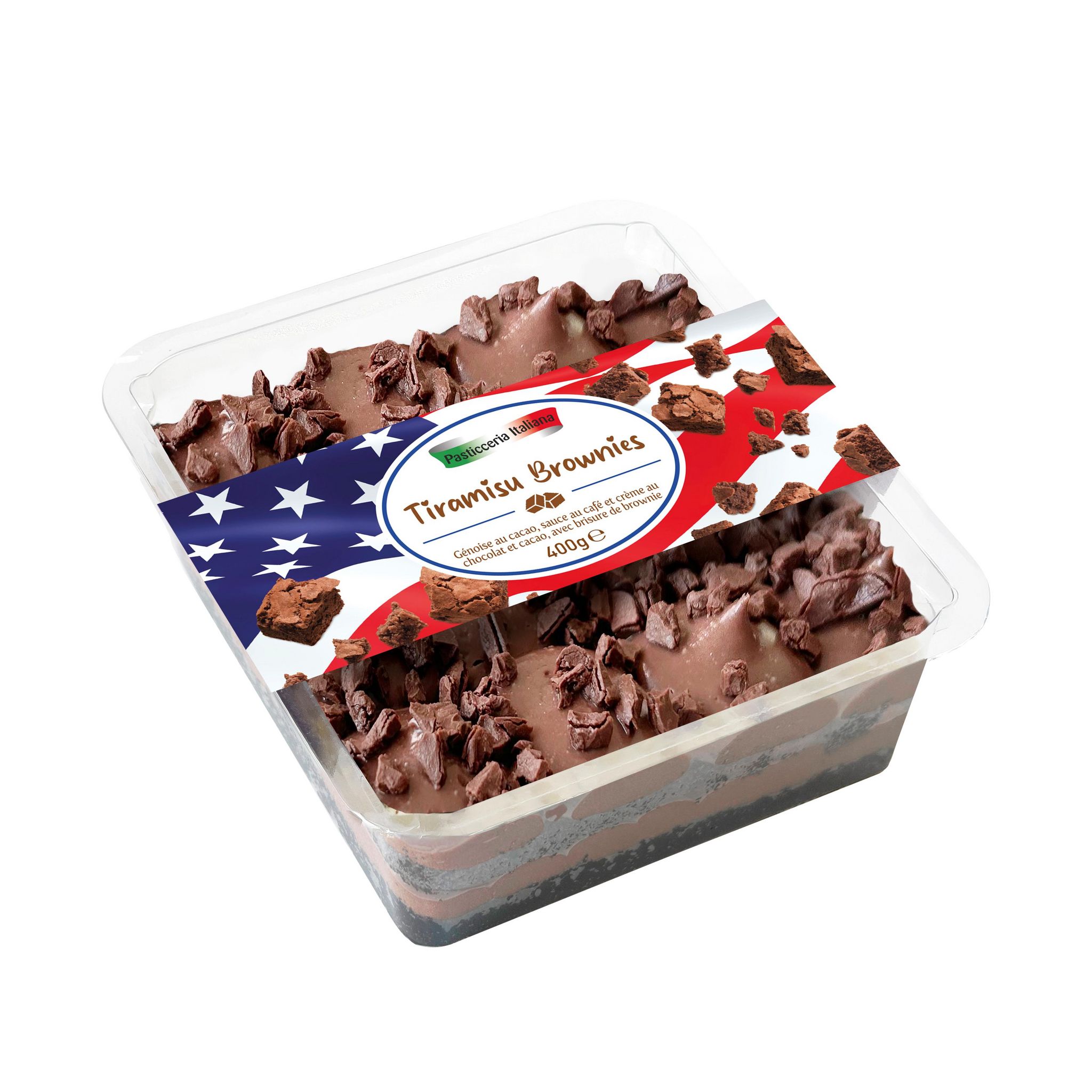 PASTICCERIA ITALIANA Tiramisu brownie 400 g