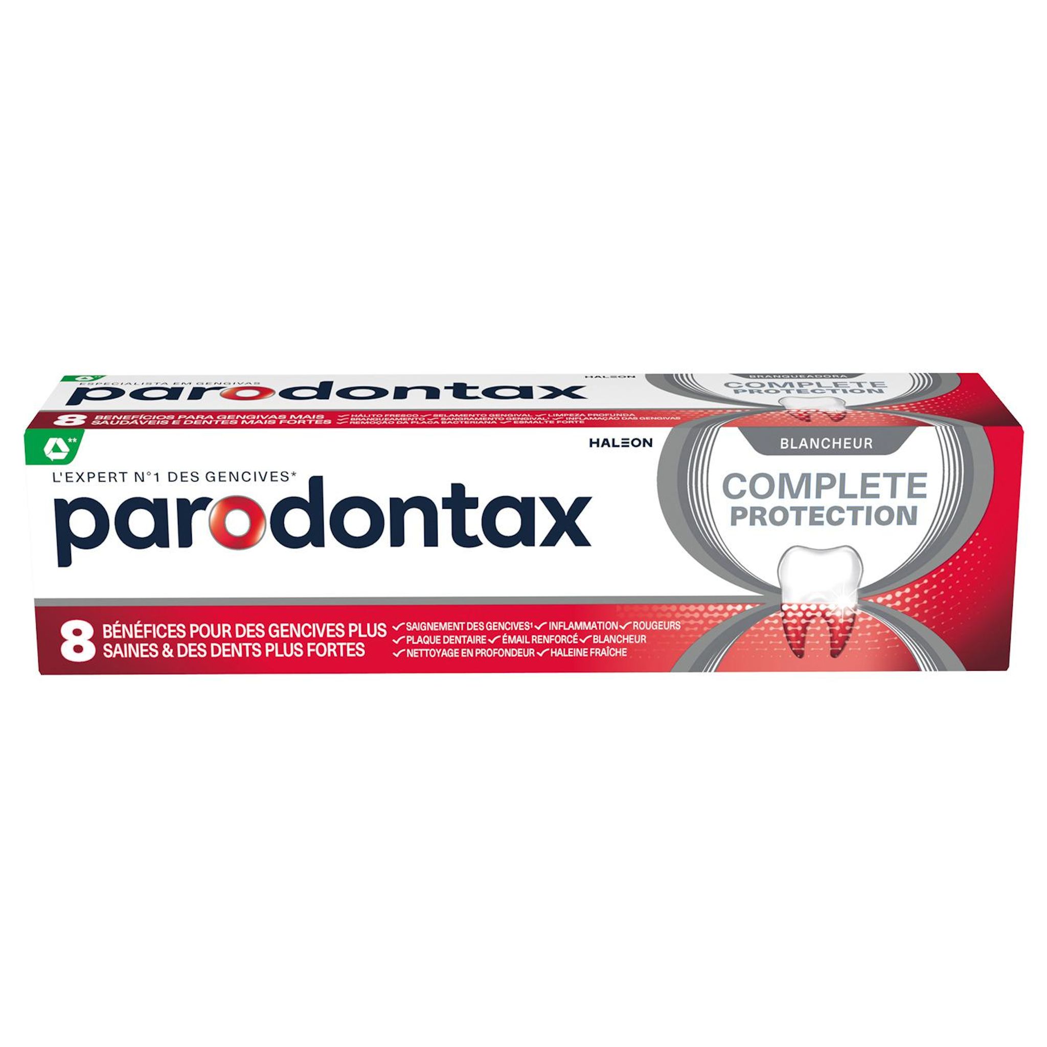 PARODONTAX Dentifrice complete protection blancheur 75ml