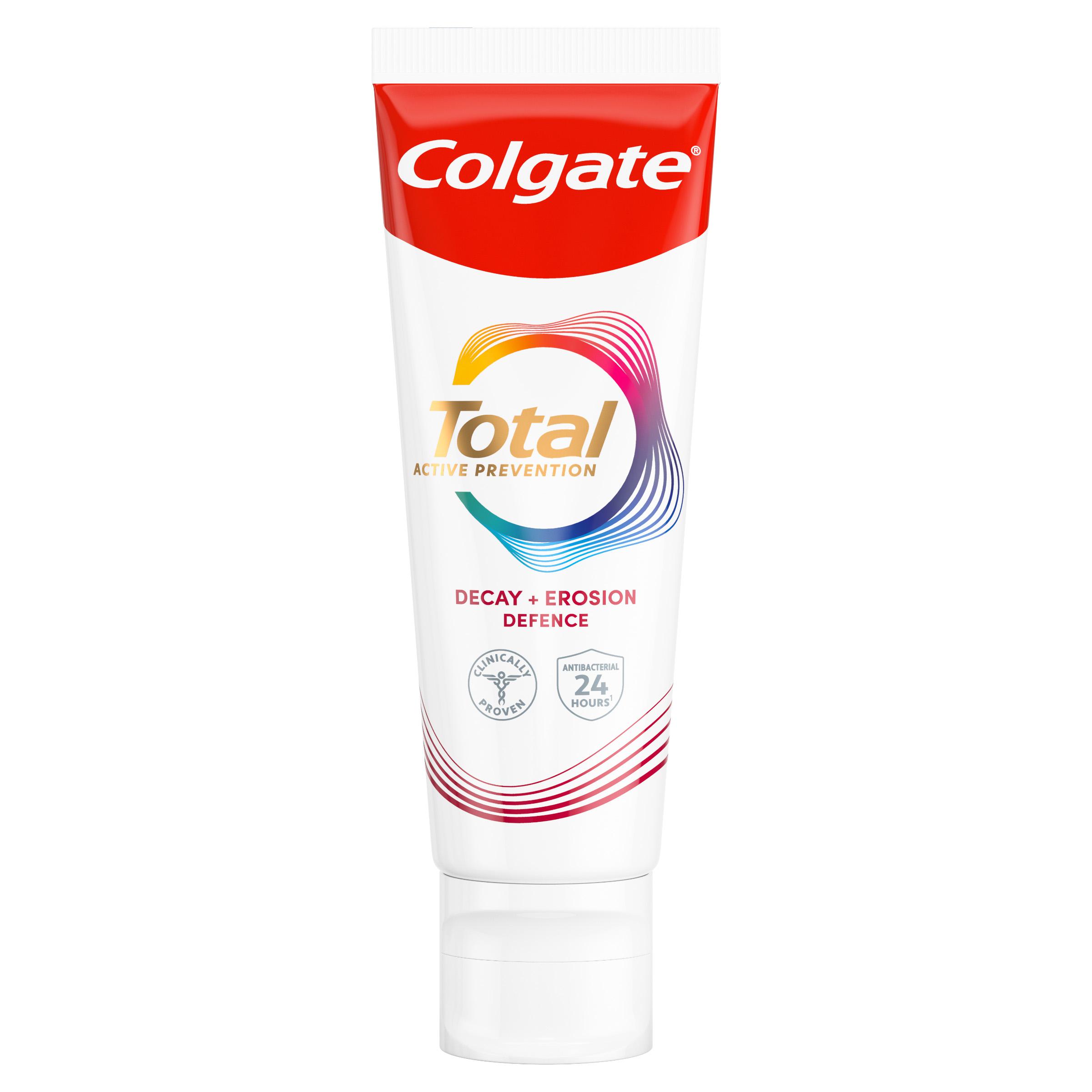 COLGATE Total Active Prévention Dentifrice protection érosion et caries 75ml