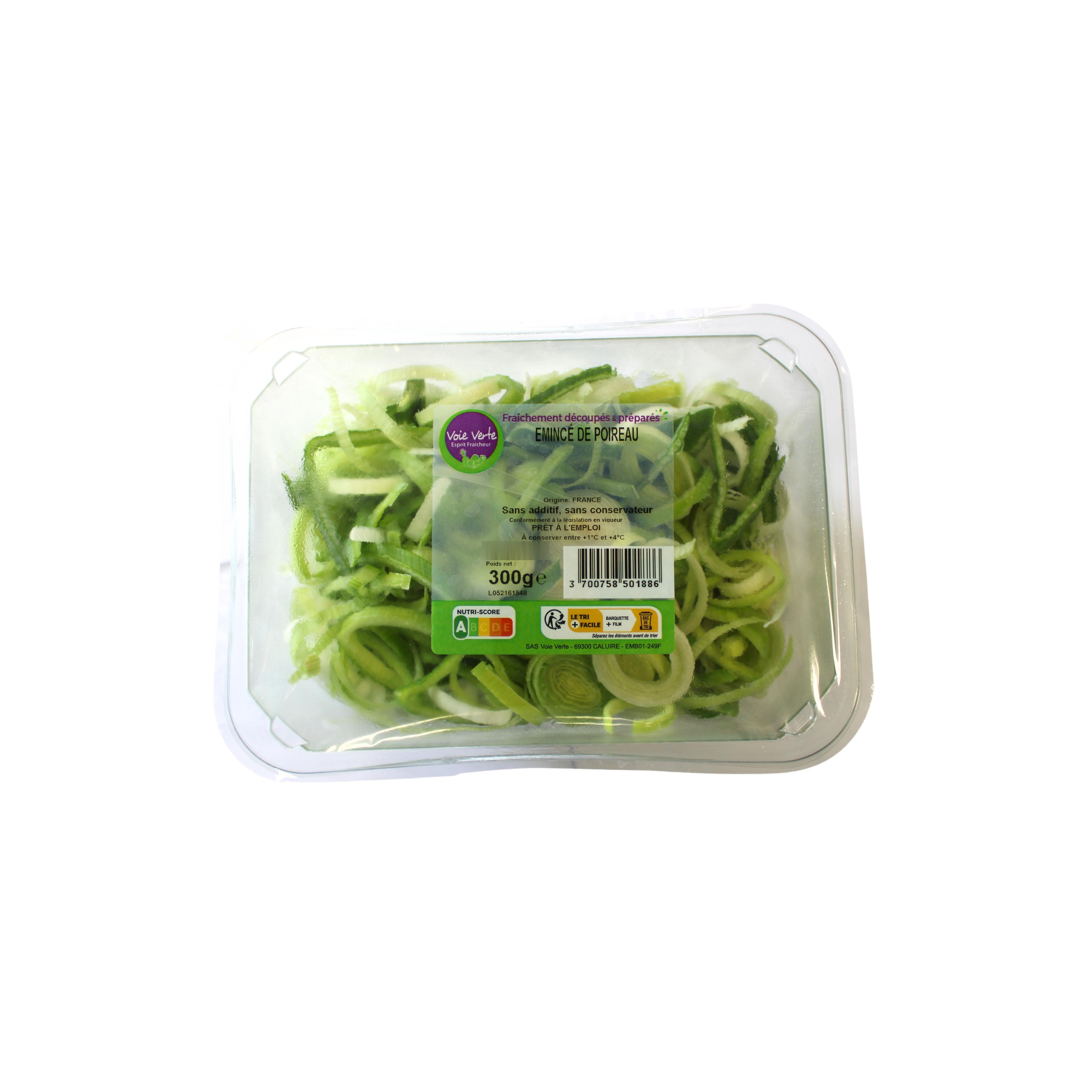 VOIE VERTE Emincé de poireau 300g