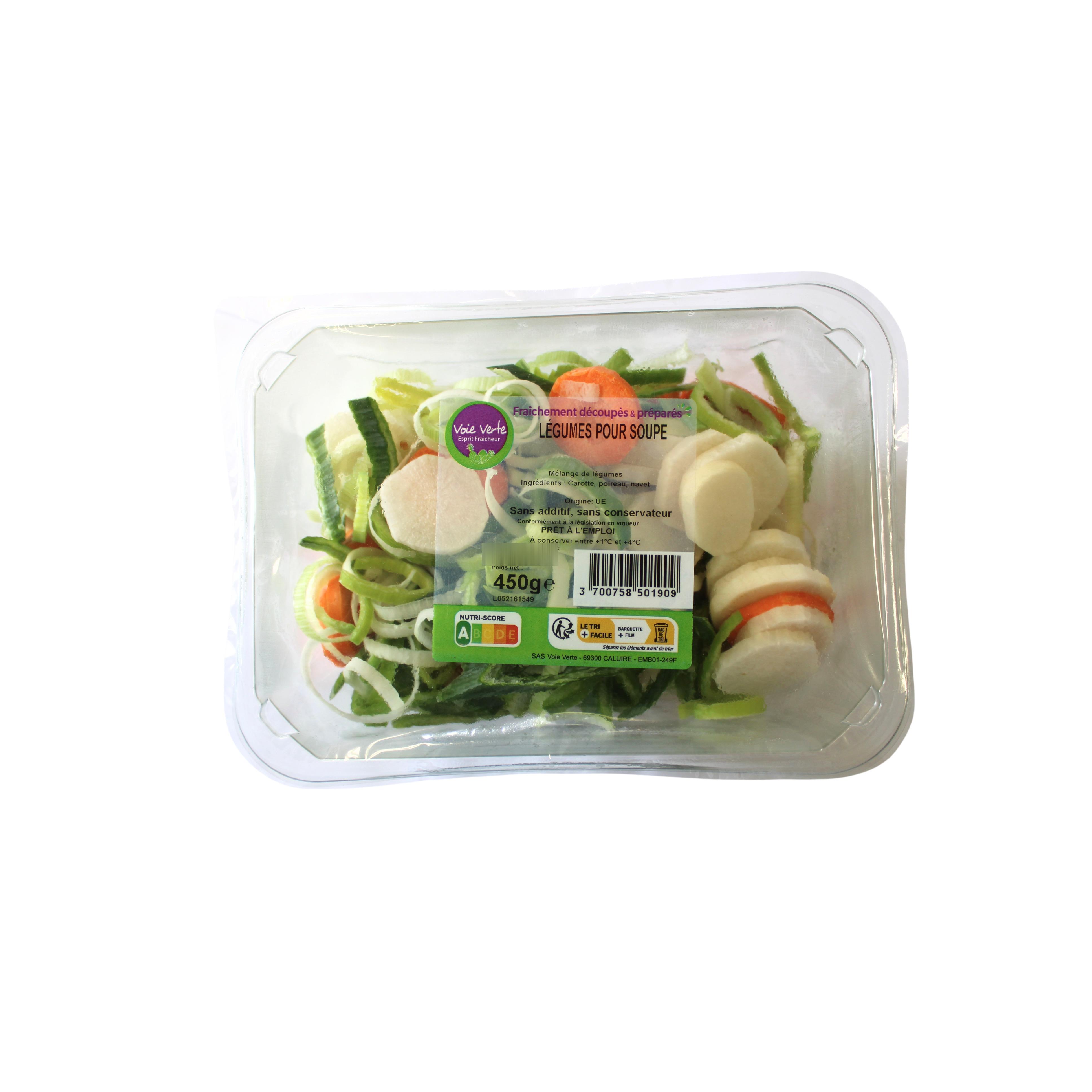 VOIE VERTE Légumes pour soupe 450g