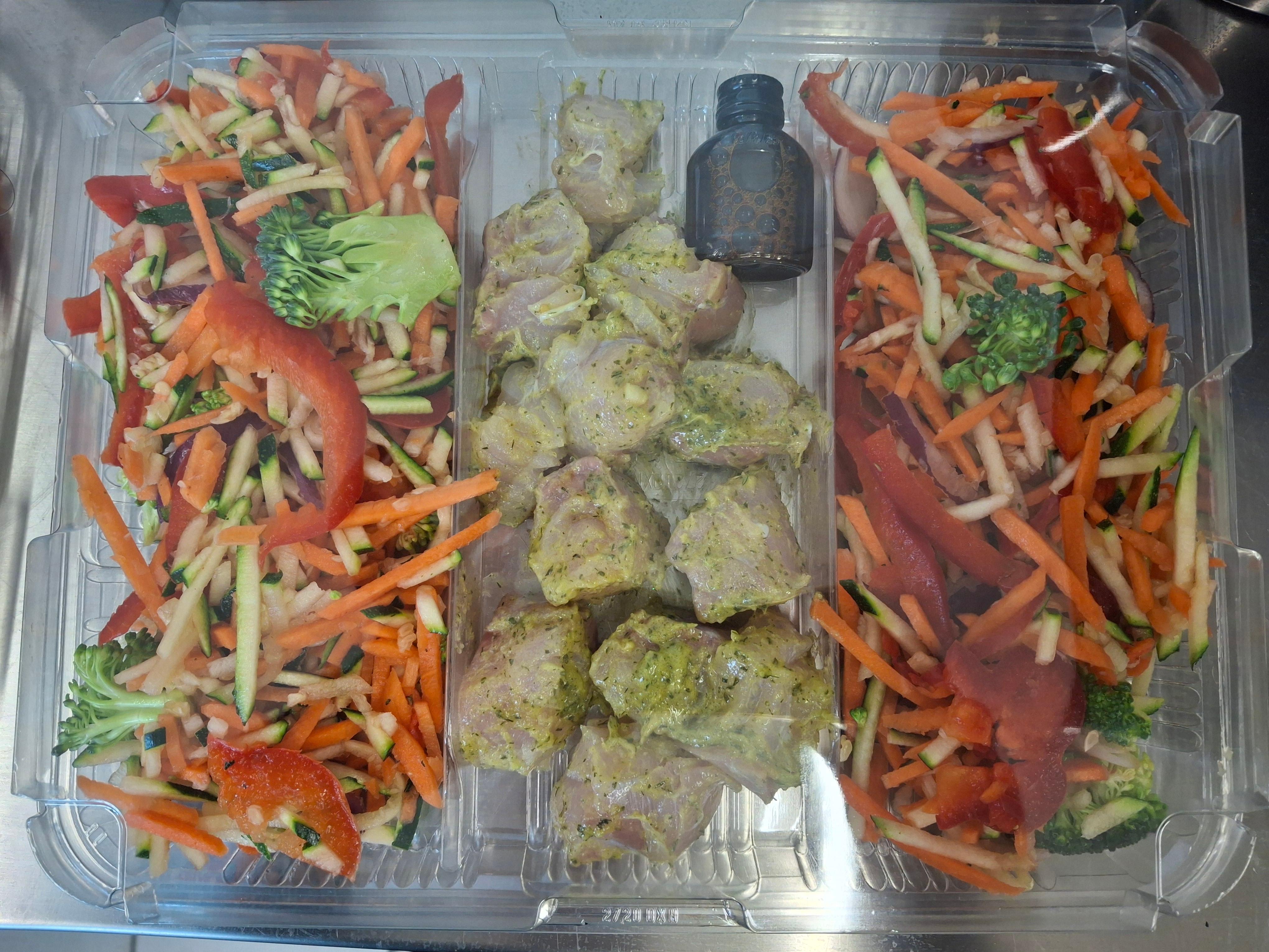 MON POISSONNIER Wok de lieu noir marinade à l'indienne 560 g à 700 g