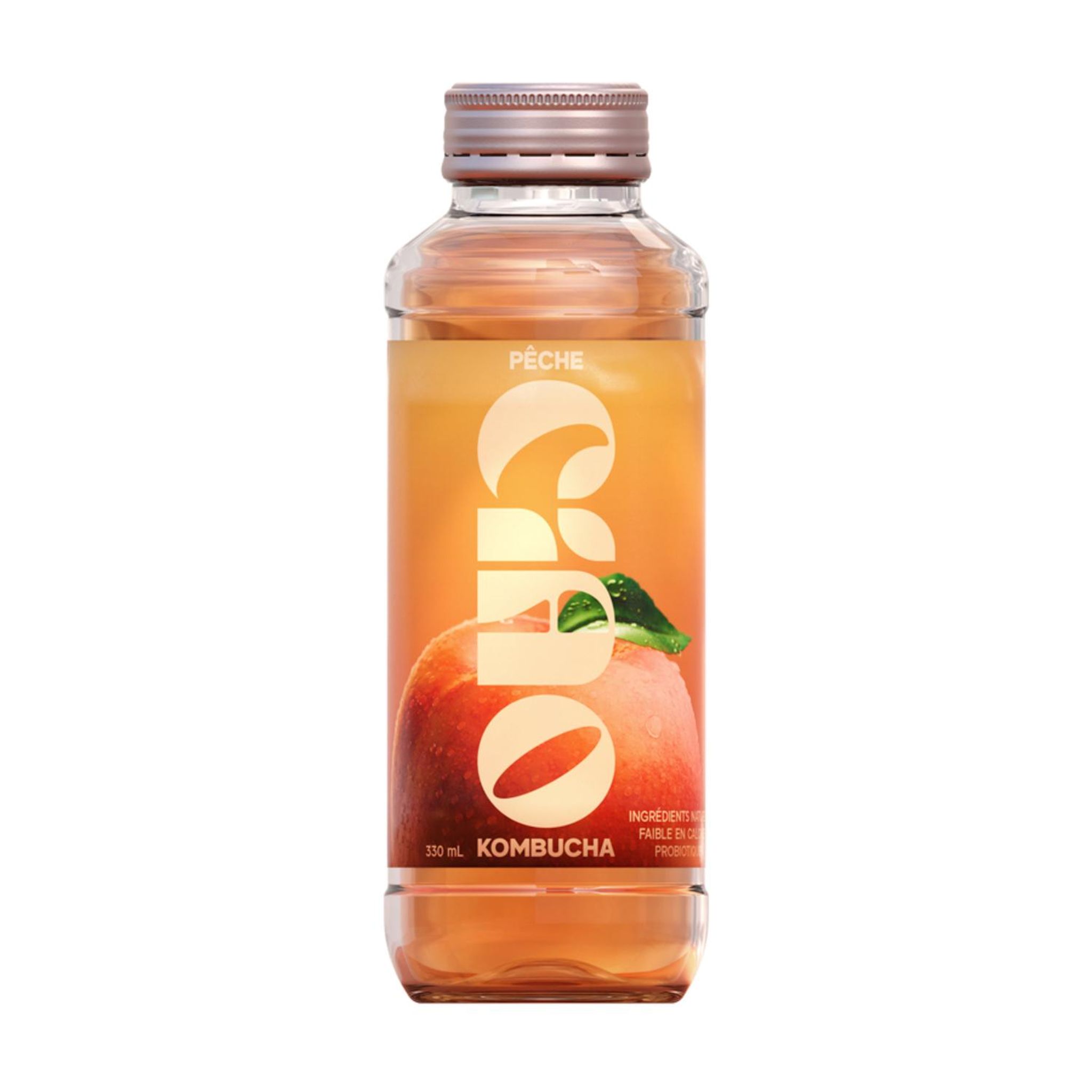 CIAO Kombucha saveur pêche 330ml