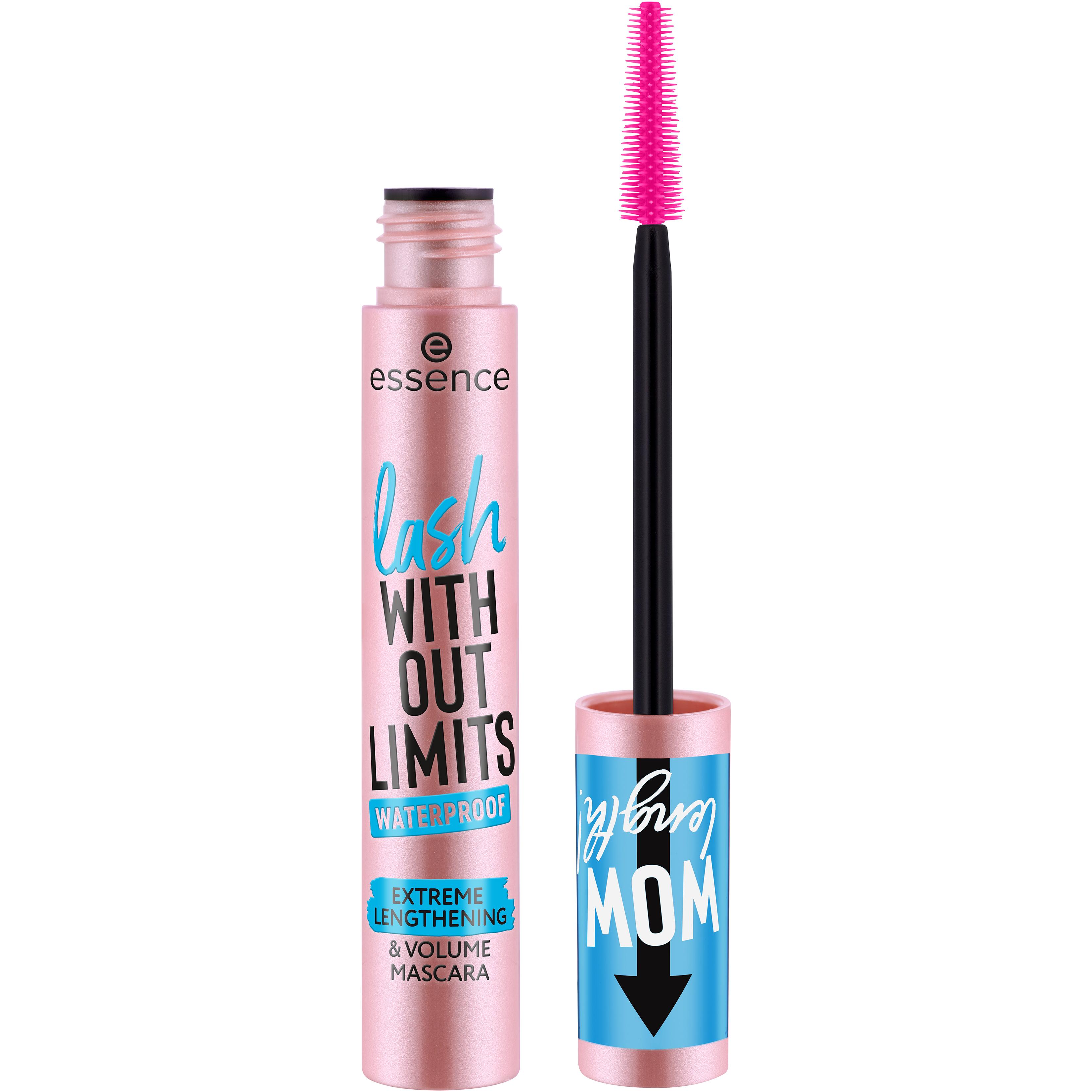 Voir la diapositive 2 : ESSENCE Mascara lash without limits waterproof 03 black 1 mascara