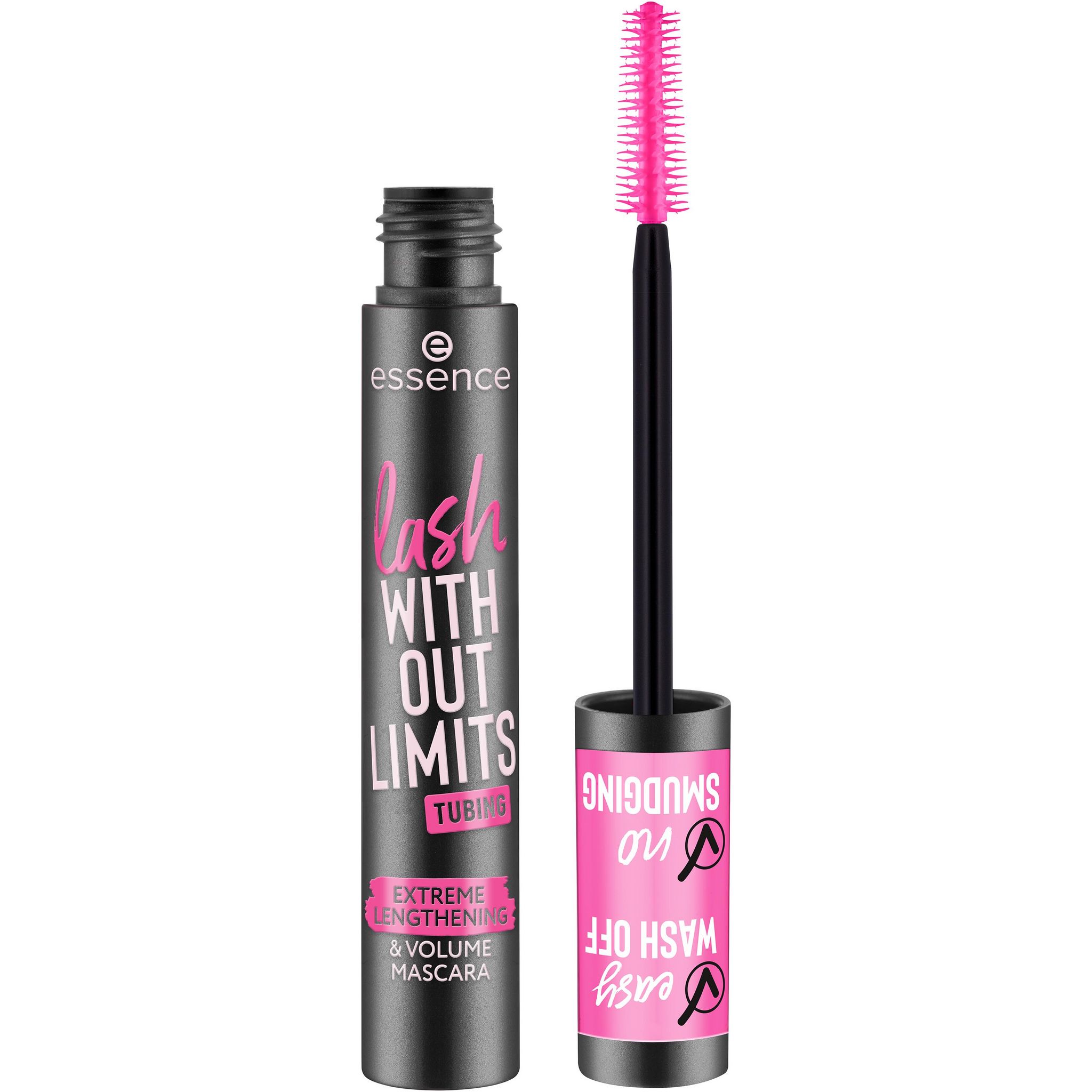 Voir la diapositive 2 : ESSENCE Mascara lash without limits tubing 04 black 1 mascara