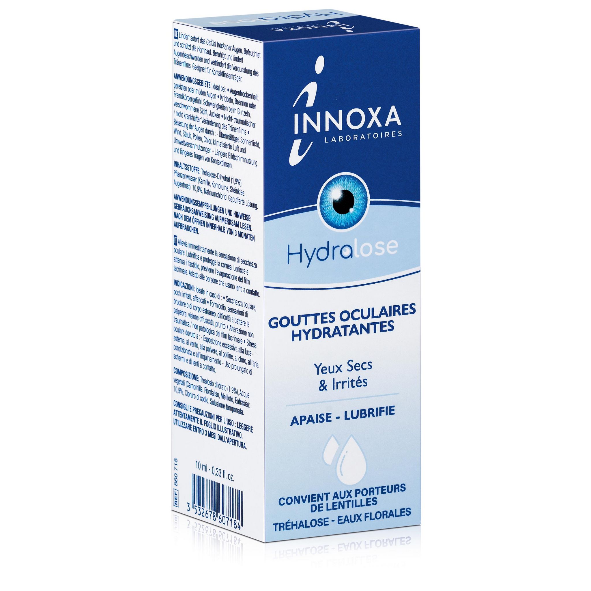 INNOXA Gouttes oculaires hydratantes 10ml