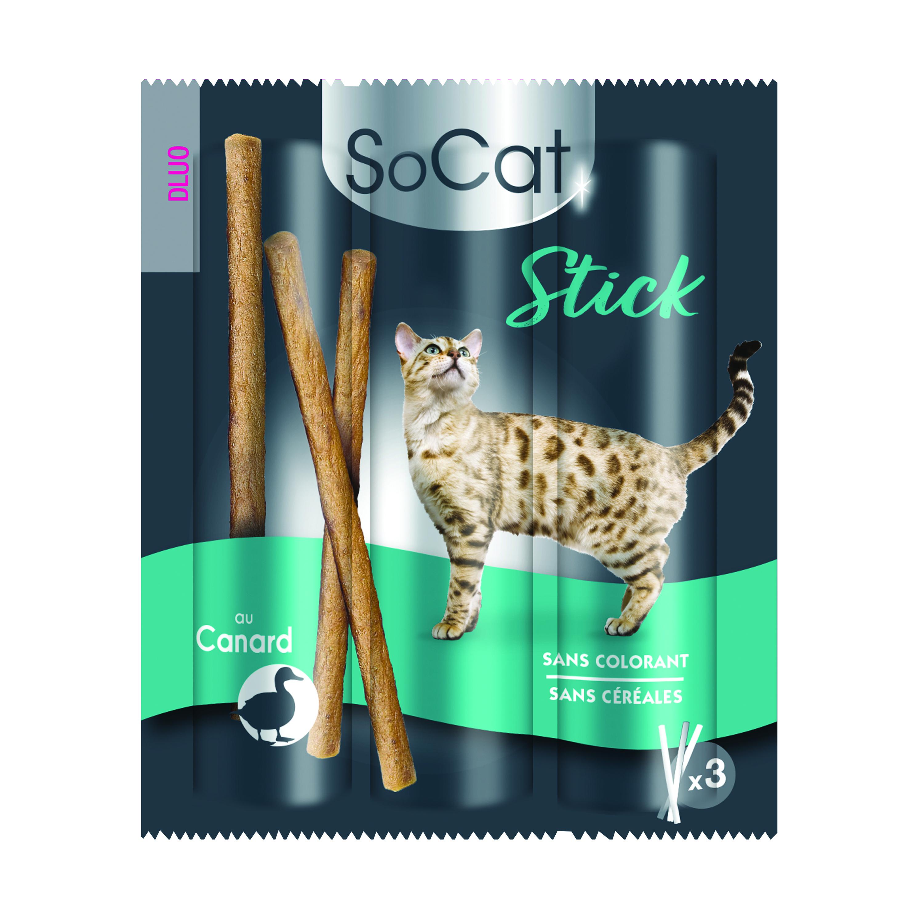 RIGA Friandises canard pour chat 3 sticks 18g