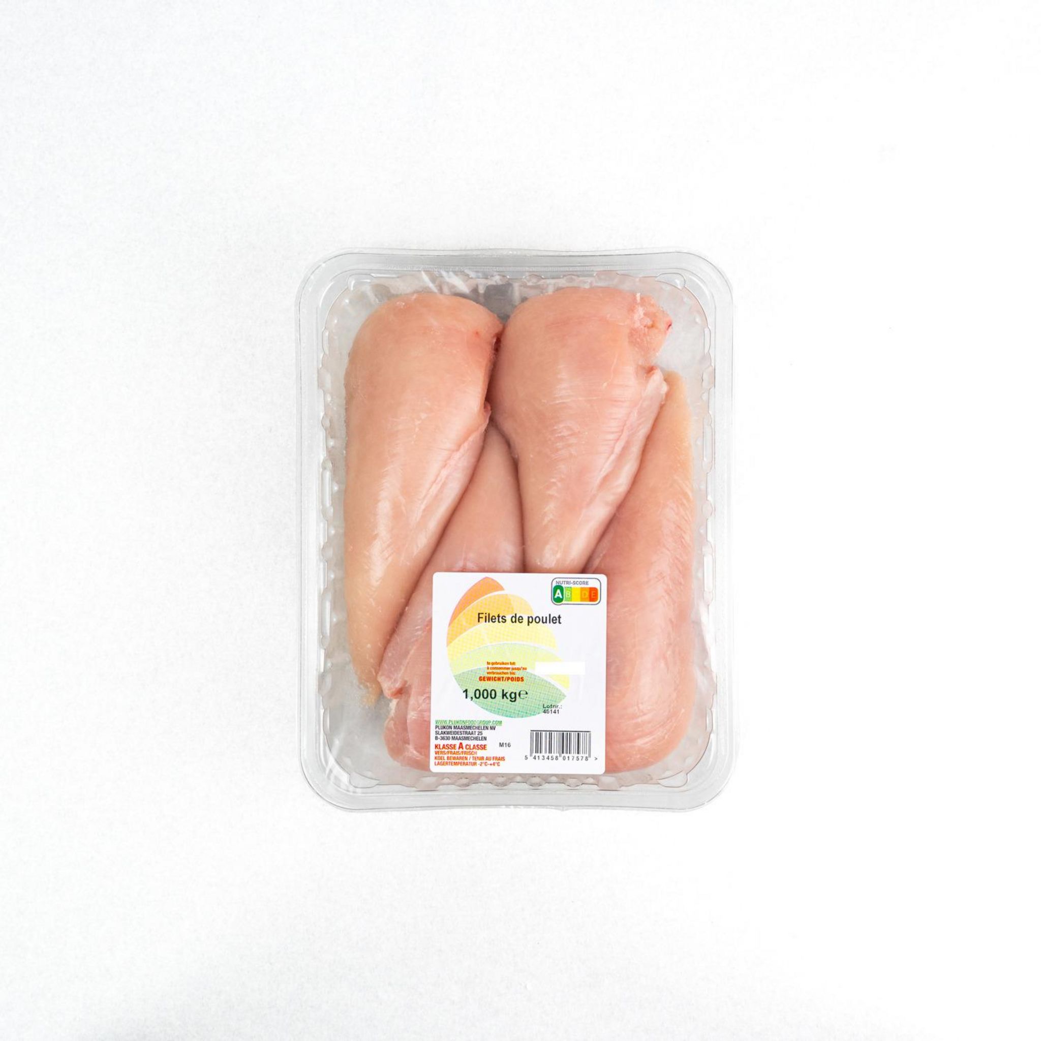Filets de poulet blanc 1kg
